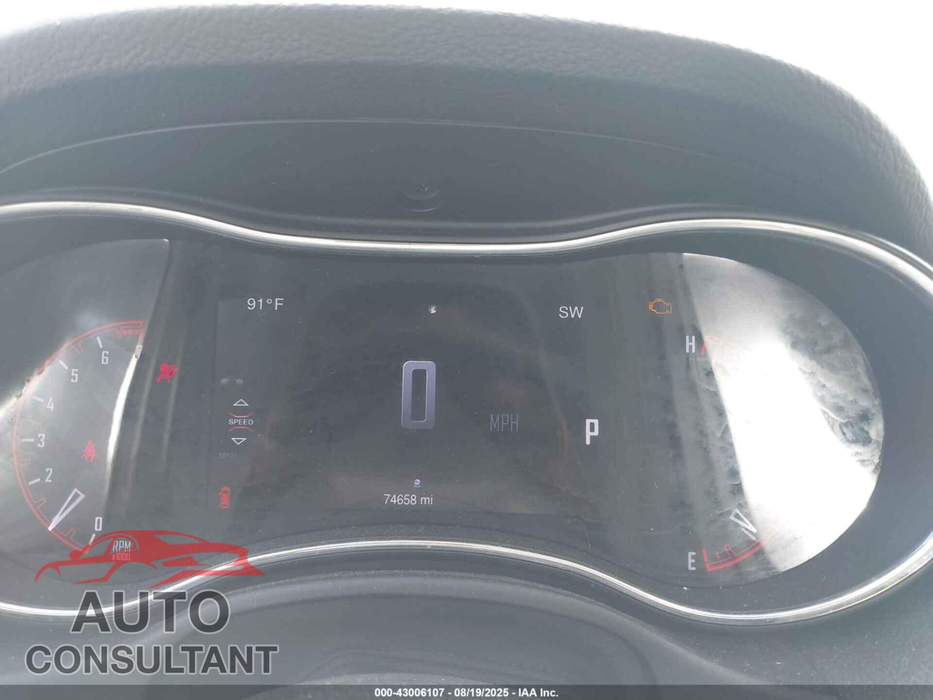 DODGE DURANGO 2015 - 1C4RDJAG9FC938535