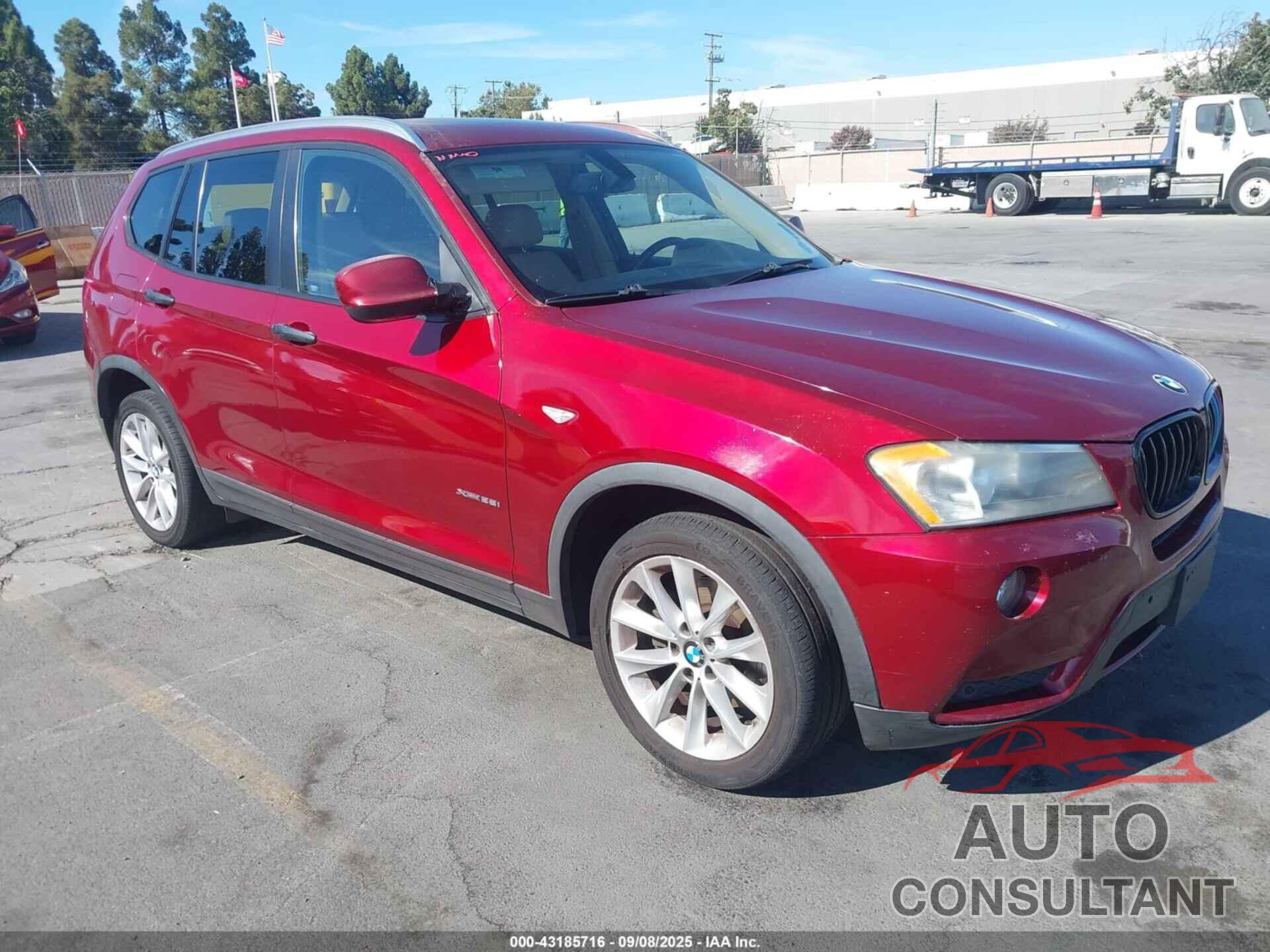 BMW X3 2013 - 5UXWX9C57D0A20674