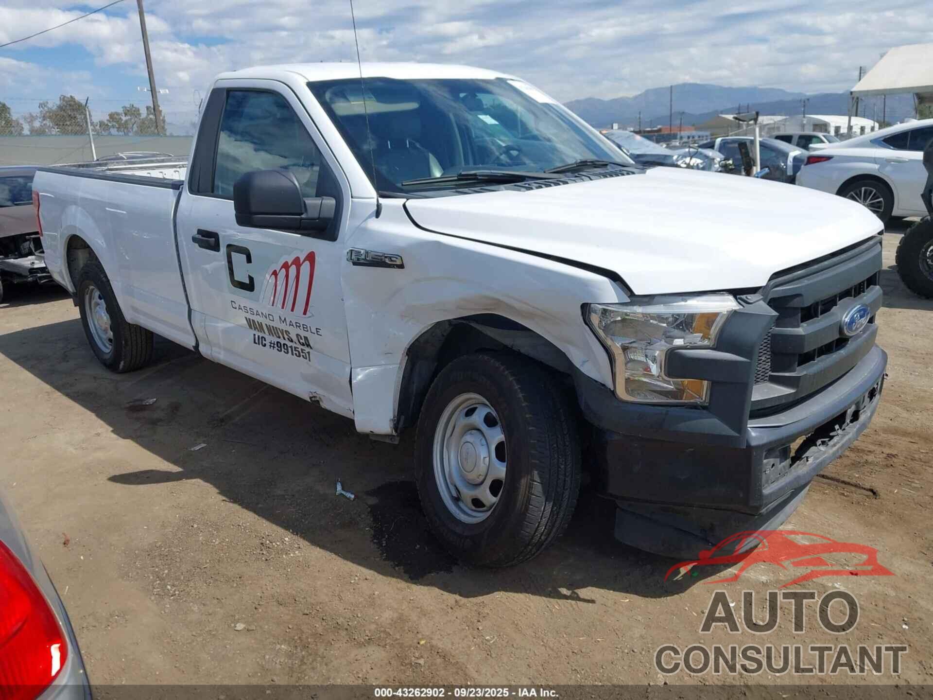 FORD F-150 2017 - 1FTMF1C82HKD59602