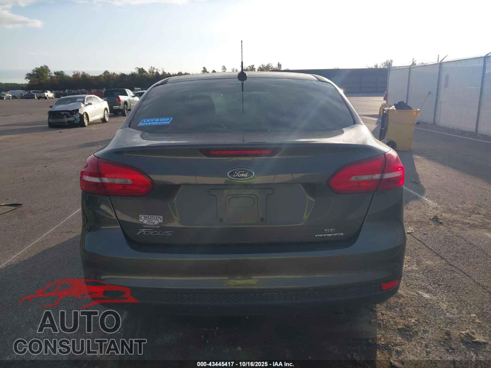 FORD FOCUS 2016 - 1FADP3F28GL314484