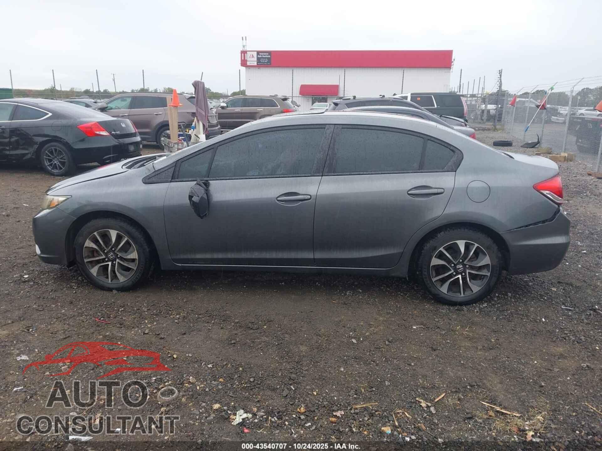 HONDA CIVIC 2013 - 19XFB2F95DE040206