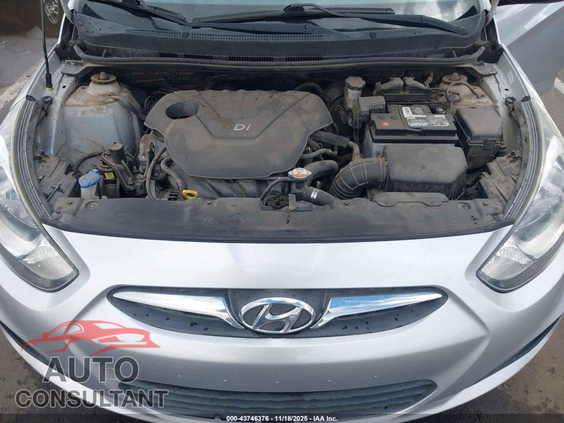 HYUNDAI ACCENT 2014 - KMHCT4AE2EU620172