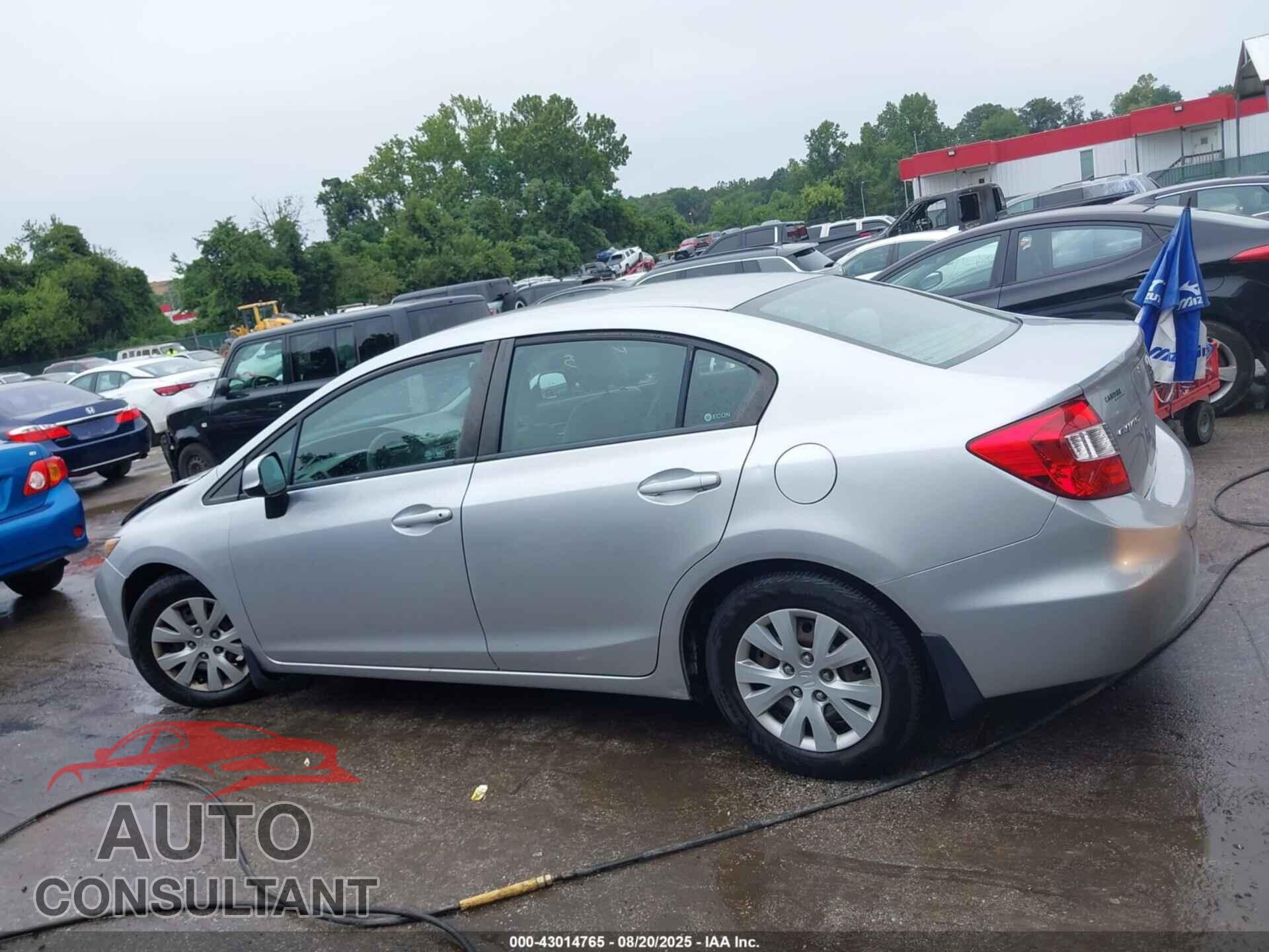 HONDA CIVIC 2012 - 19XFB2F55CE319196