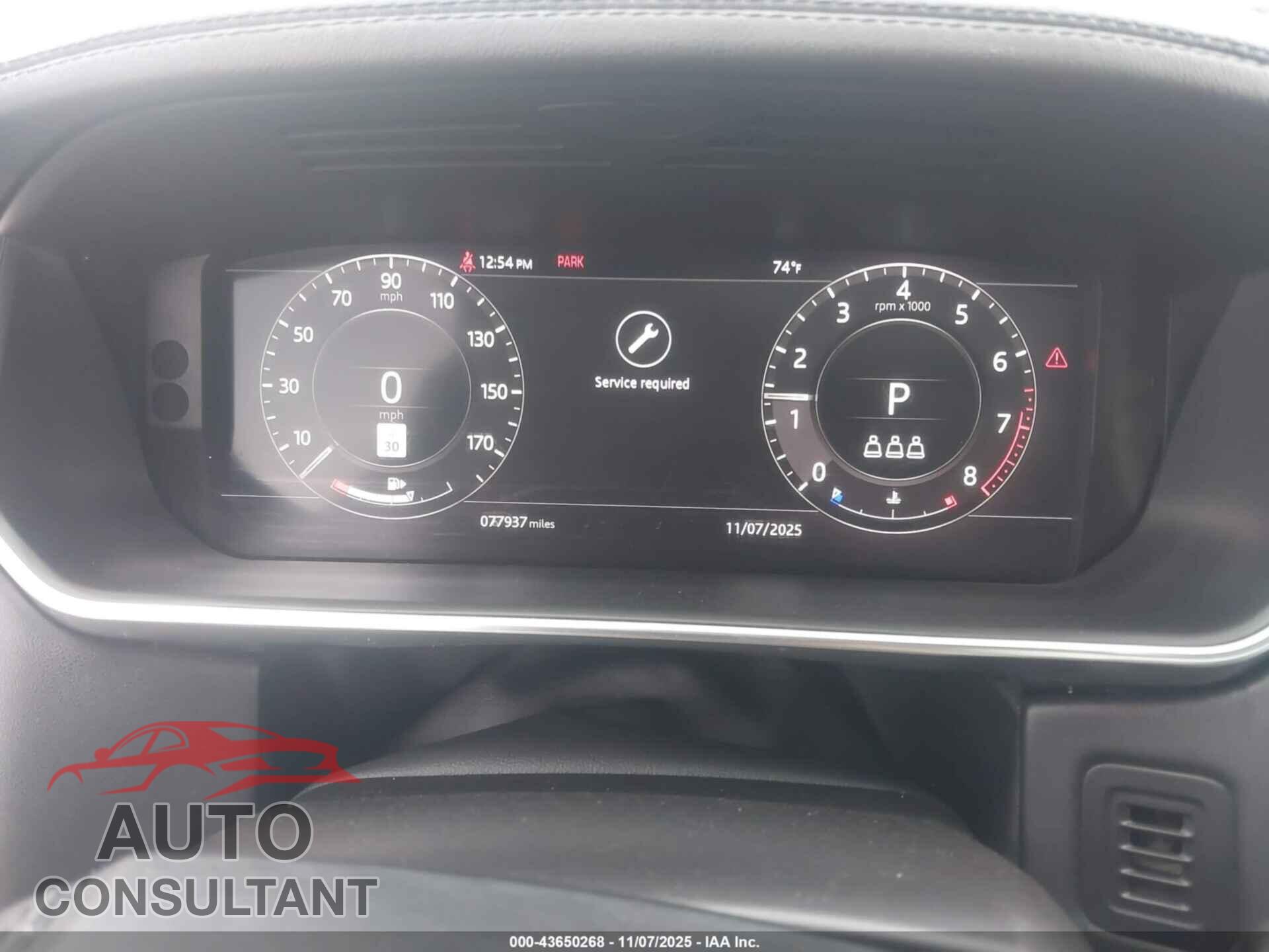 LAND ROVER RANGE ROVER 2021 - SALGS2SE5MA452970