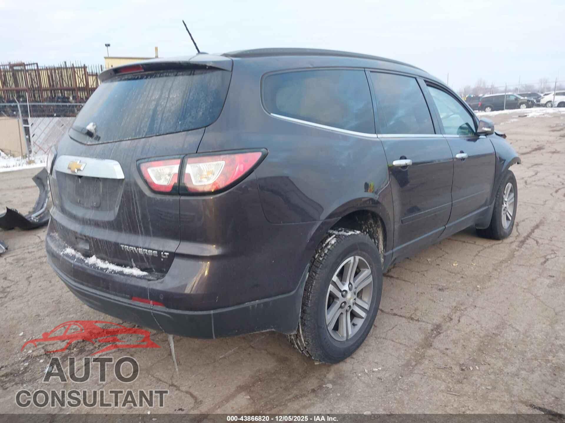 CHEVROLET TRAVERSE 2015 - 1GNKRHKD5FJ379407