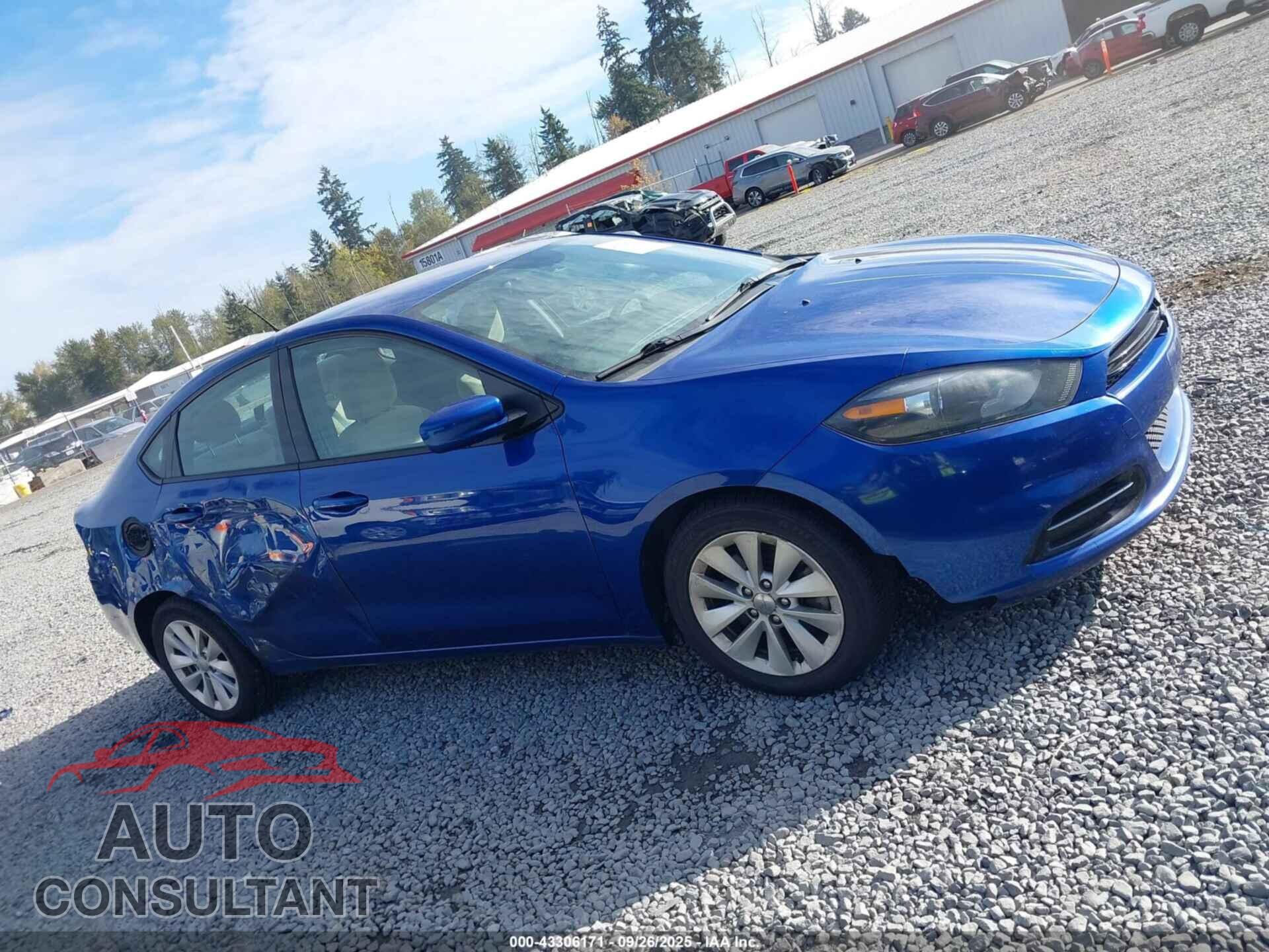 DODGE DART 2014 - 1C3CDFBB1ED862005