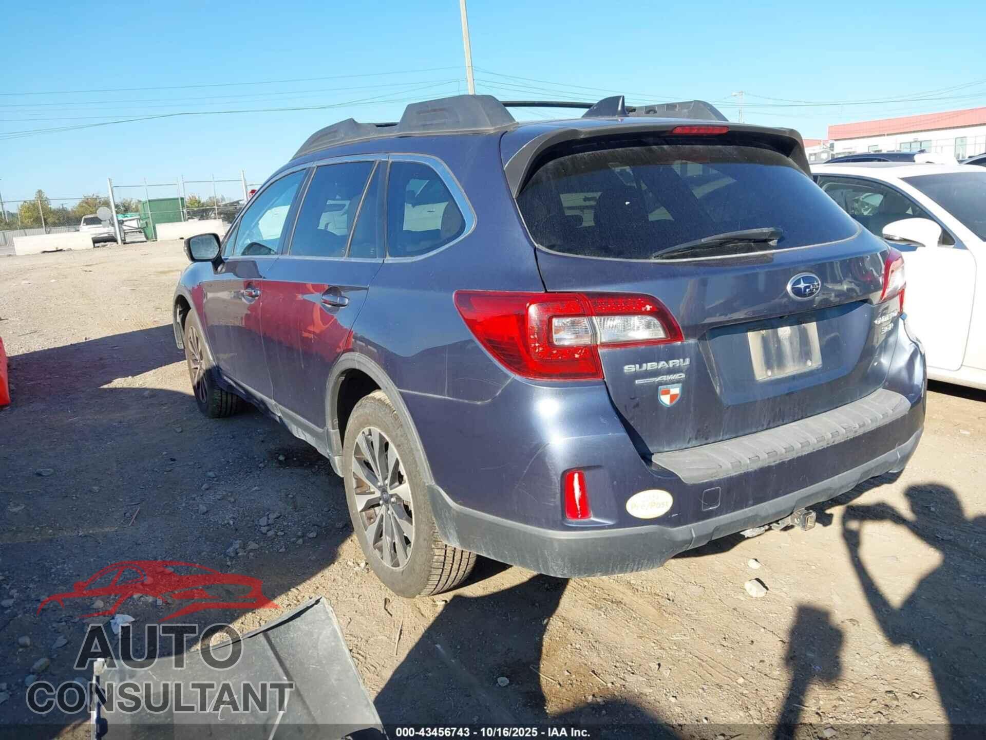 SUBARU OUTBACK 2016 - 4S4BSENC0G3288982