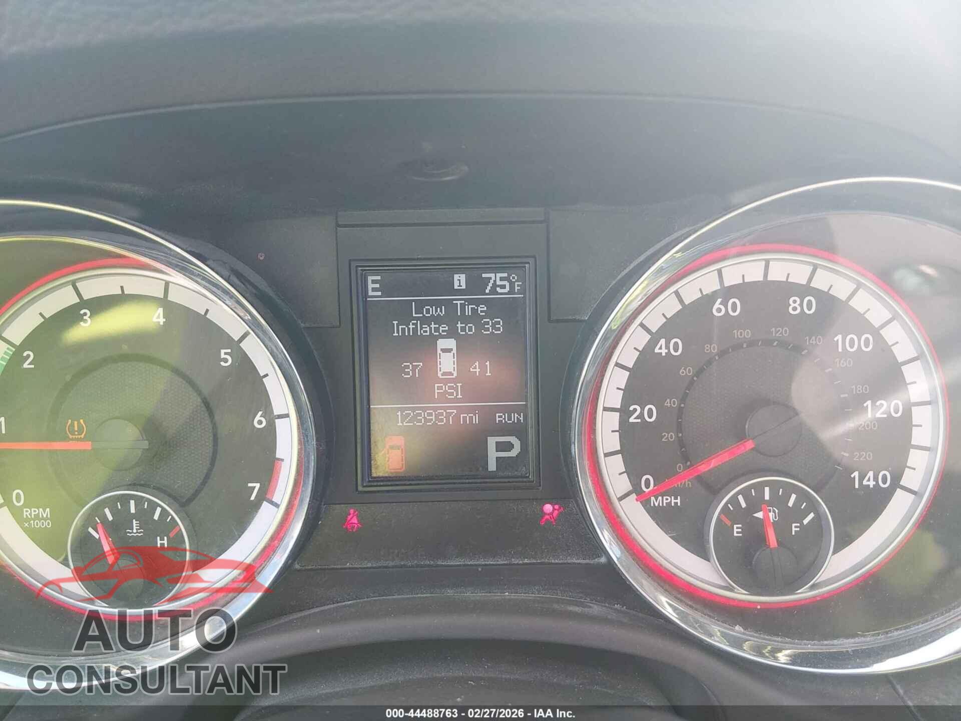 DODGE DURANGO 2013 - 1C4RDJDG5DC660290