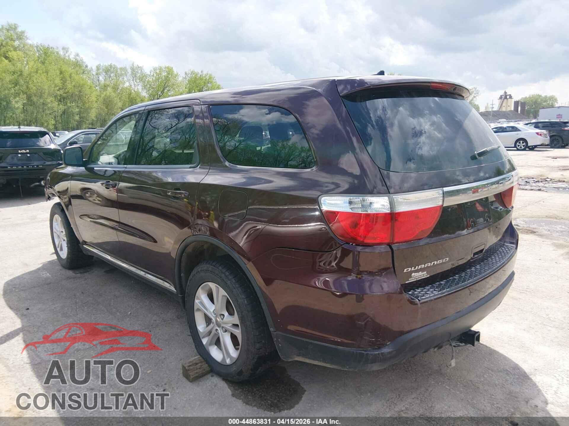 DODGE DURANGO 2012 - 1C4RDHAG1CC173163