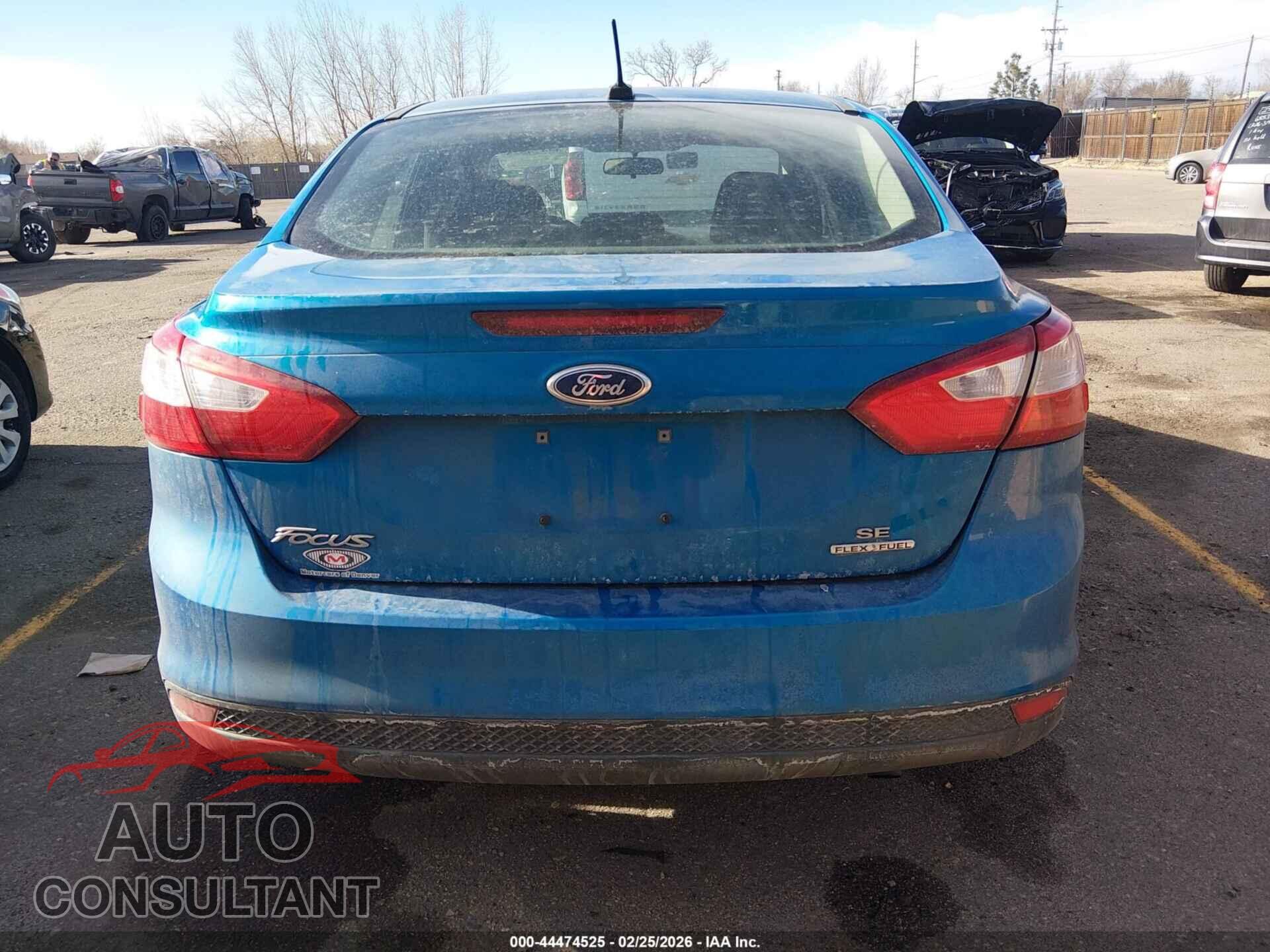 FORD FOCUS 2012 - 1FAHP3F26CL413641