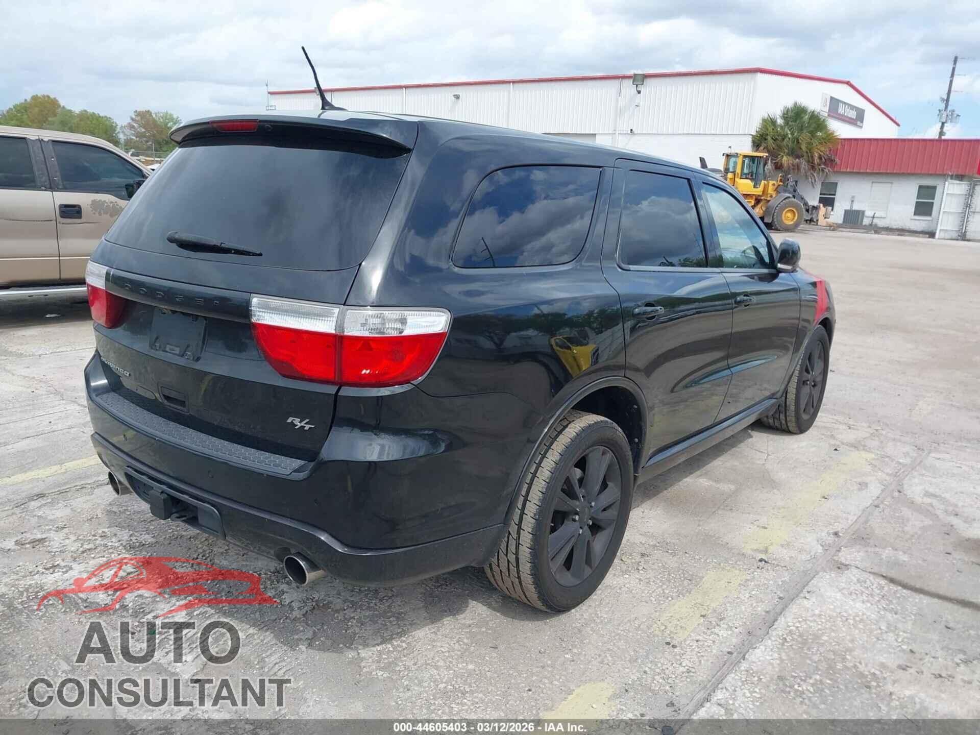 DODGE DURANGO 2012 - 1C4SDHCT2CC266818