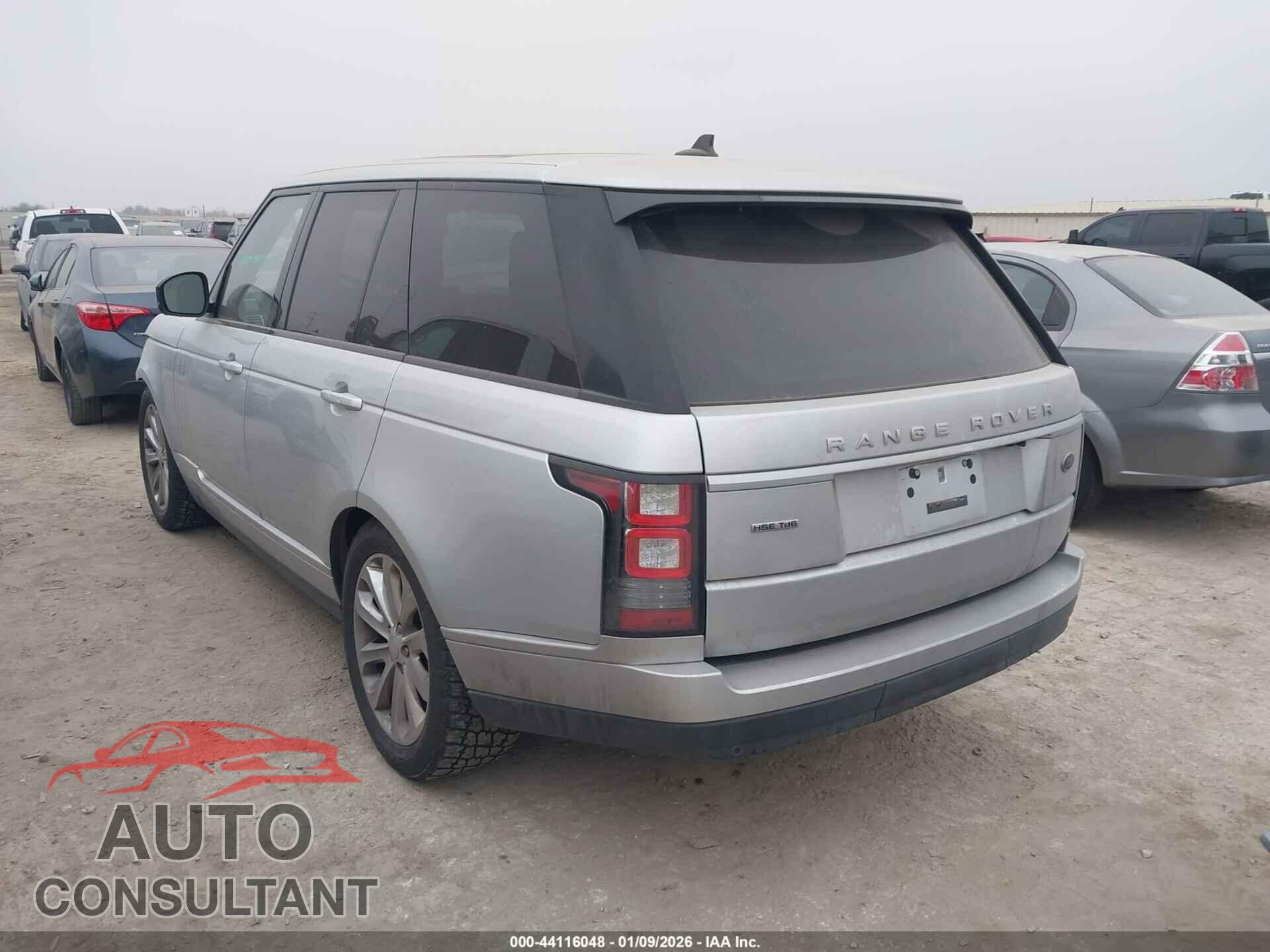 LAND ROVER RANGE ROVER 2016 - SALGS2KF3GA270455