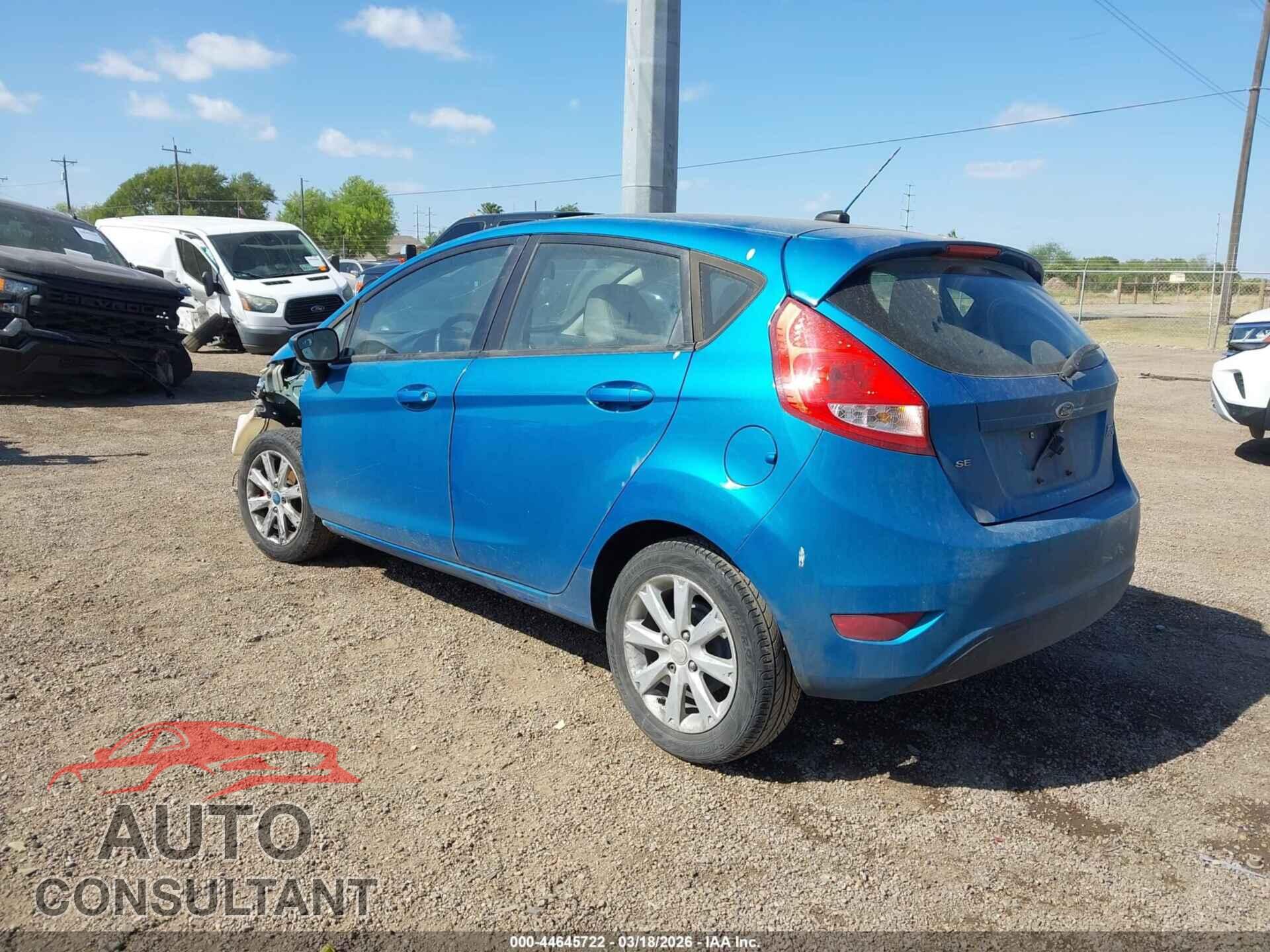 FORD FIESTA 2012 - 3FADP4EJ5CM199057