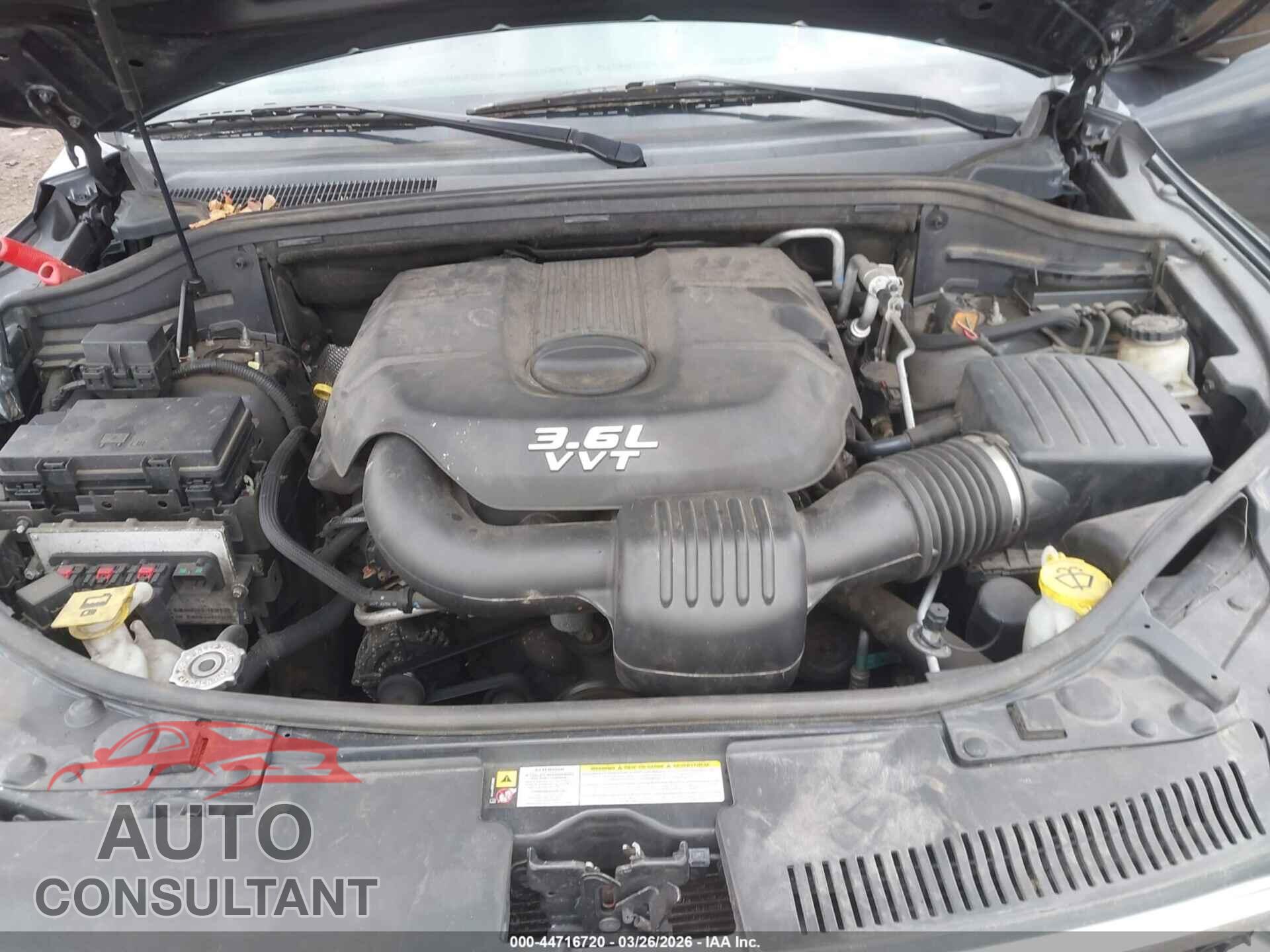 DODGE DURANGO 2013 - 1C4RDJAG1DC608692