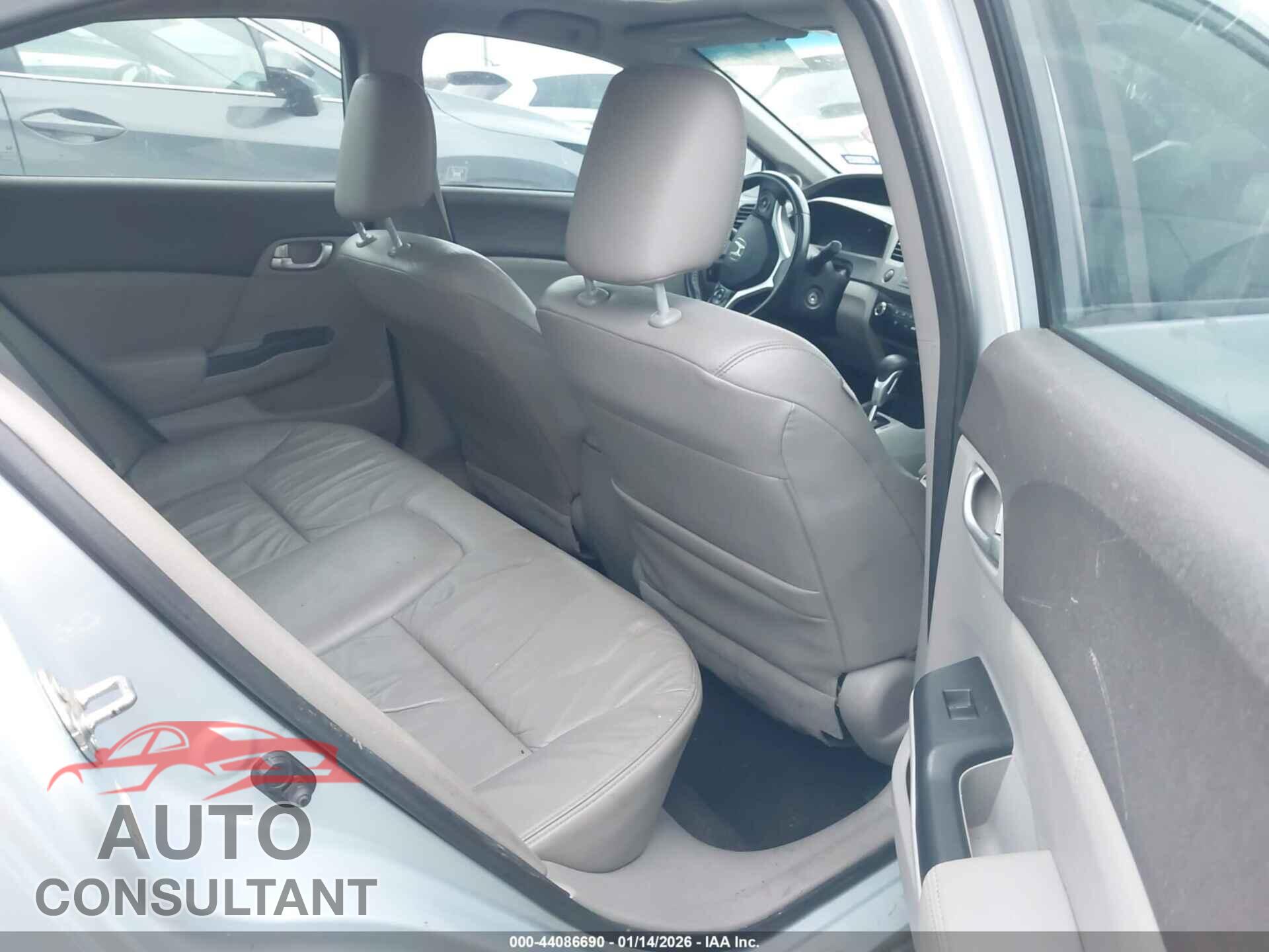 HONDA CIVIC 2012 - 2HGFB2F92CH546113