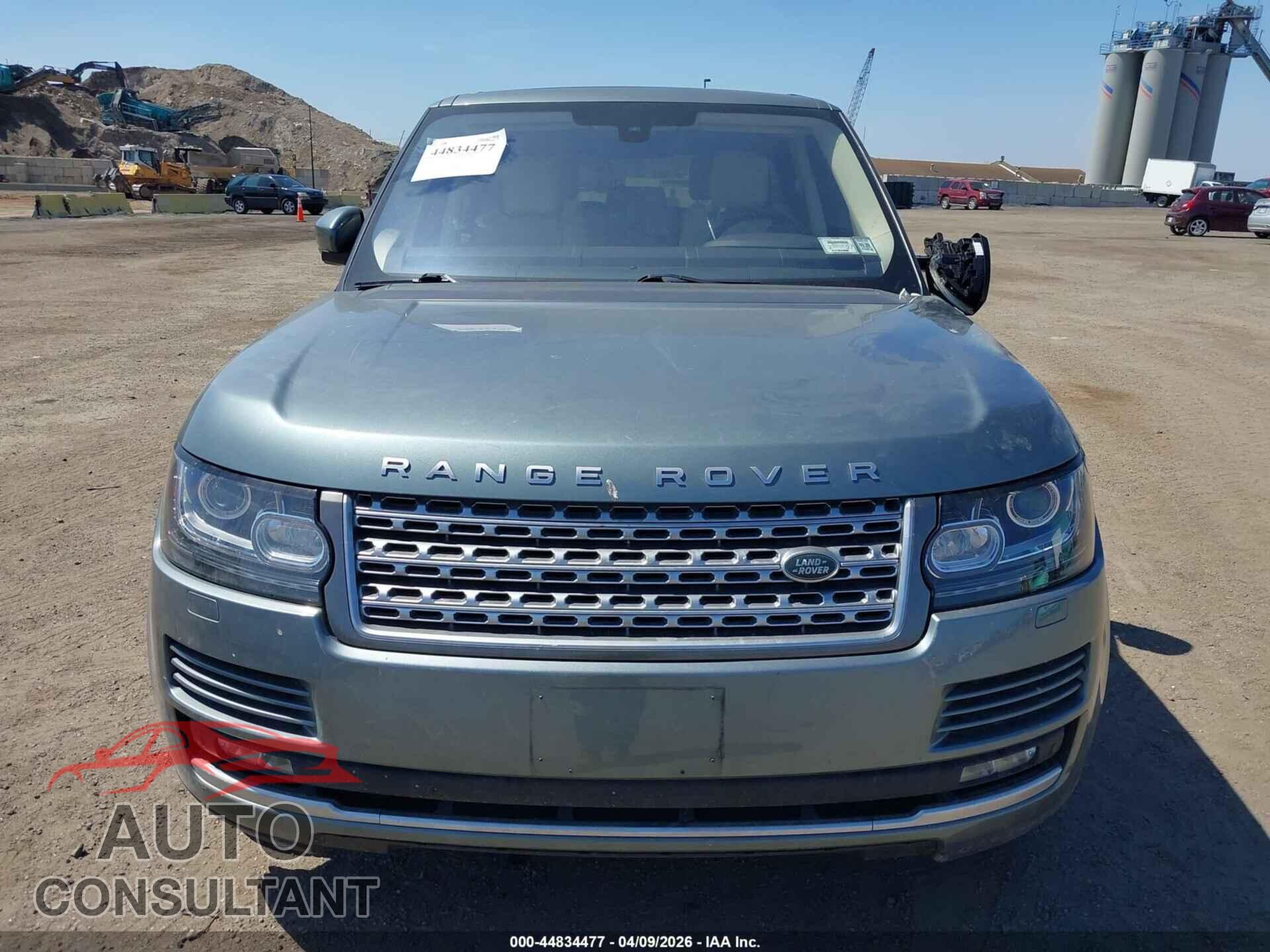 LAND ROVER RANGE ROVER 2016 - SALGS2EF3GA245986