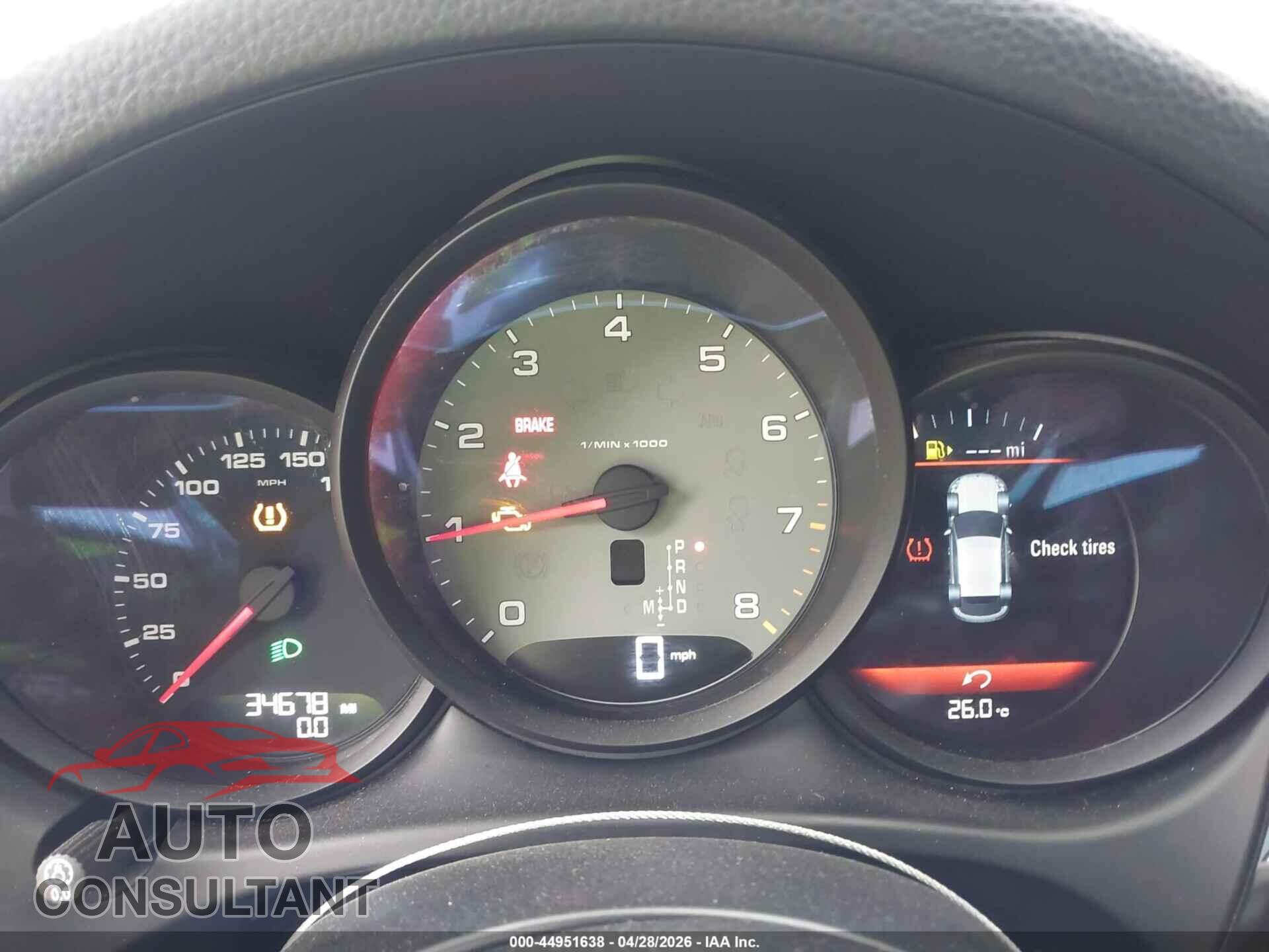 PORSCHE MACAN 2020 - WP1AB2A57LLB32842