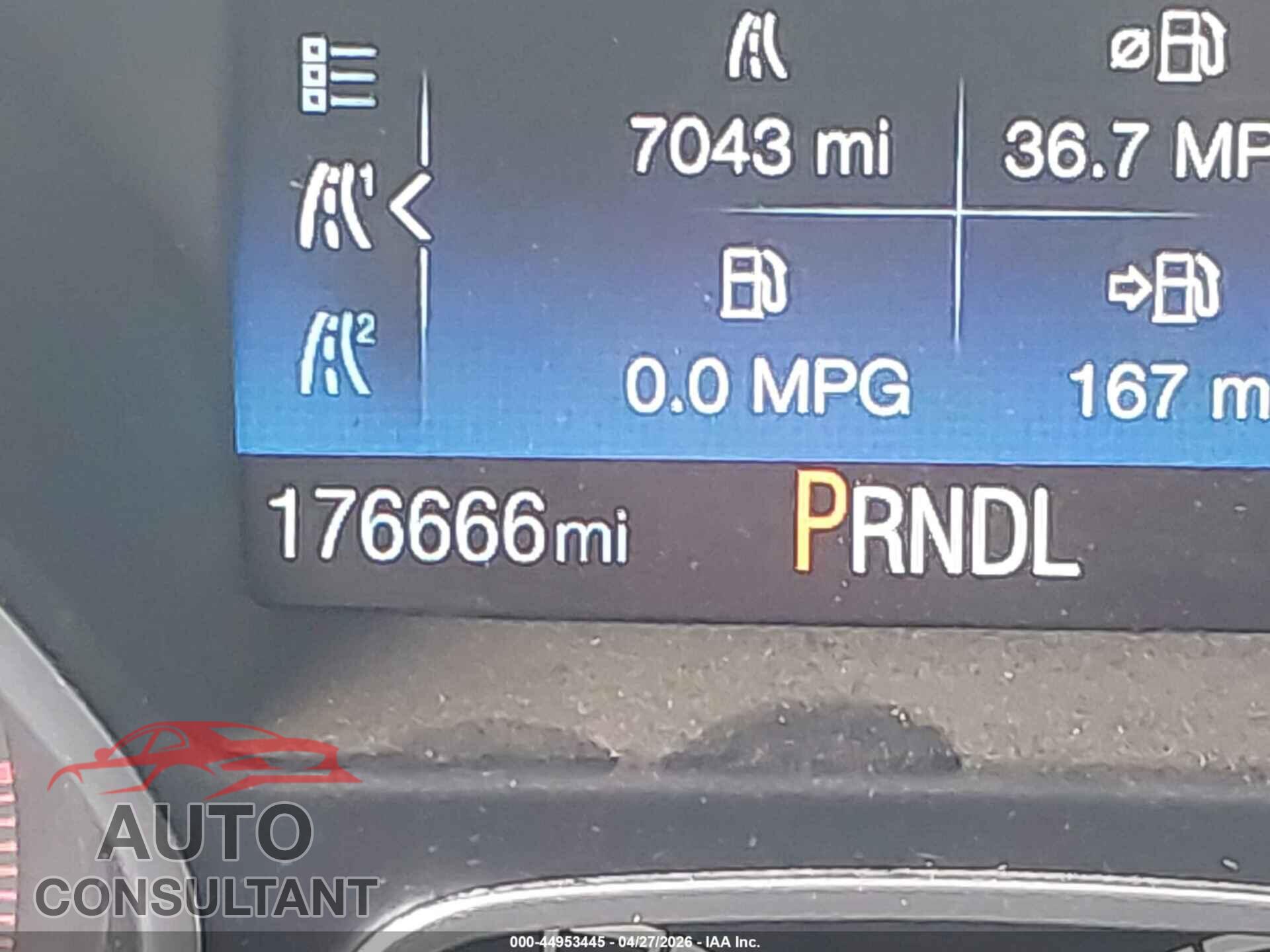 FORD FOCUS 2016 - 1FADP3F2XGL244504