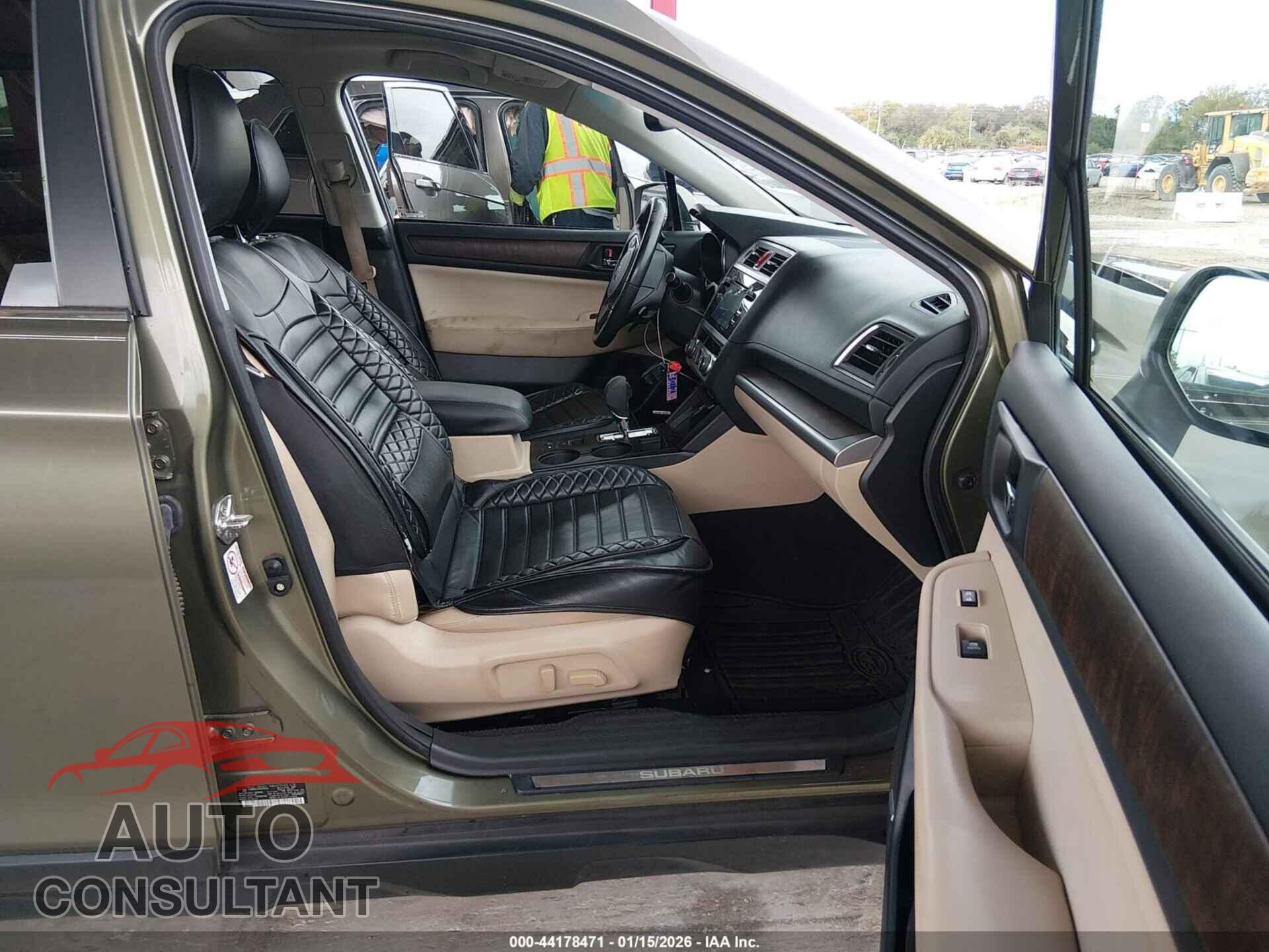 SUBARU OUTBACK 2016 - 4S4BSBLC2G3219745