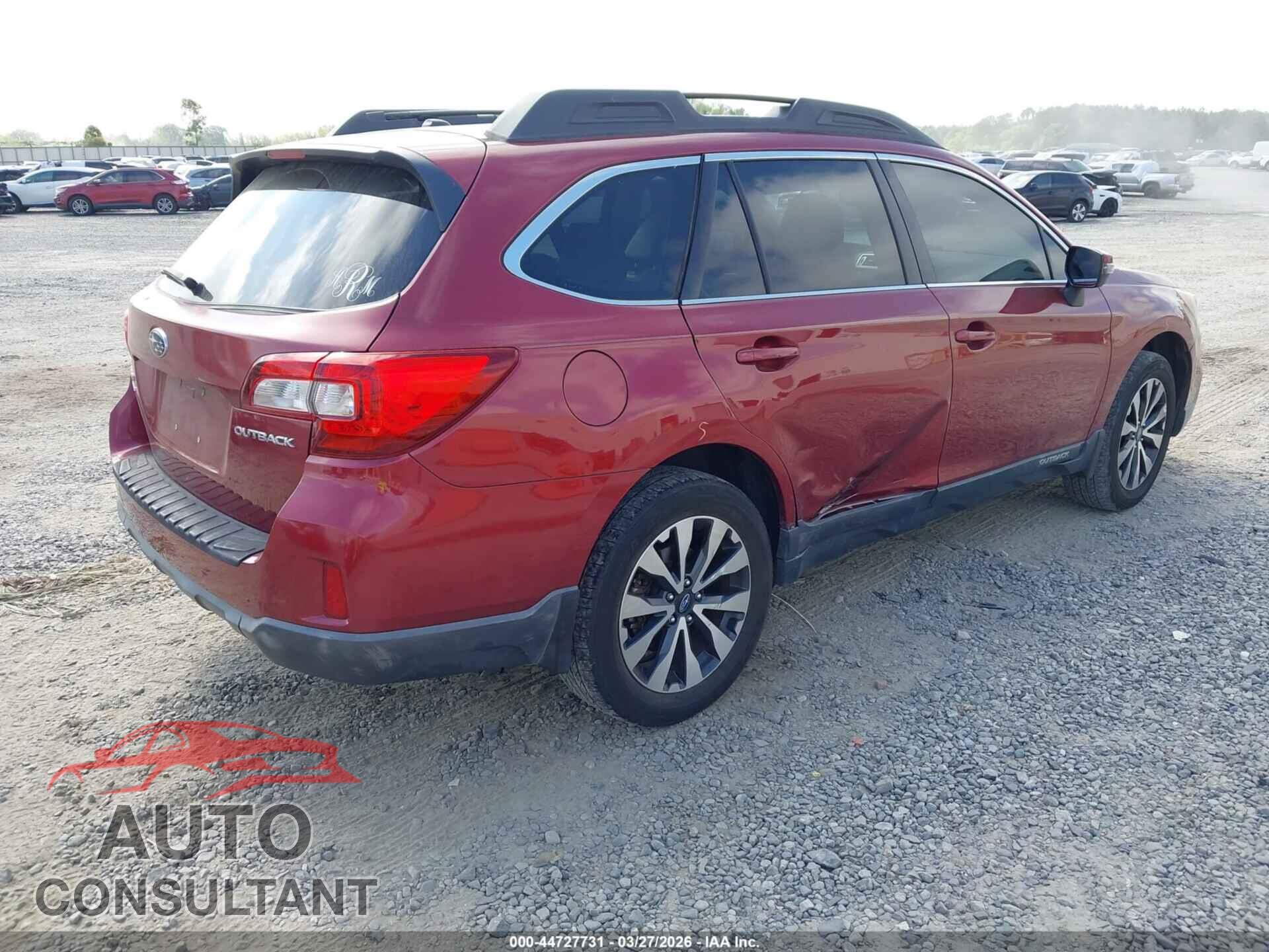 SUBARU OUTBACK 2015 - 4S4BSBLC2F3277112