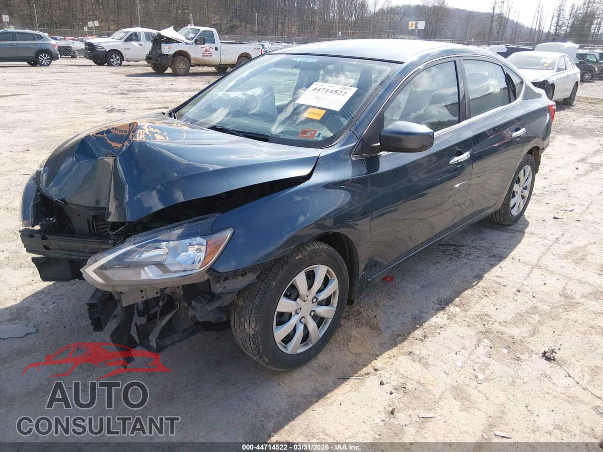 NISSAN SENTRA 2017 - 3N1AB7AP2HY310089