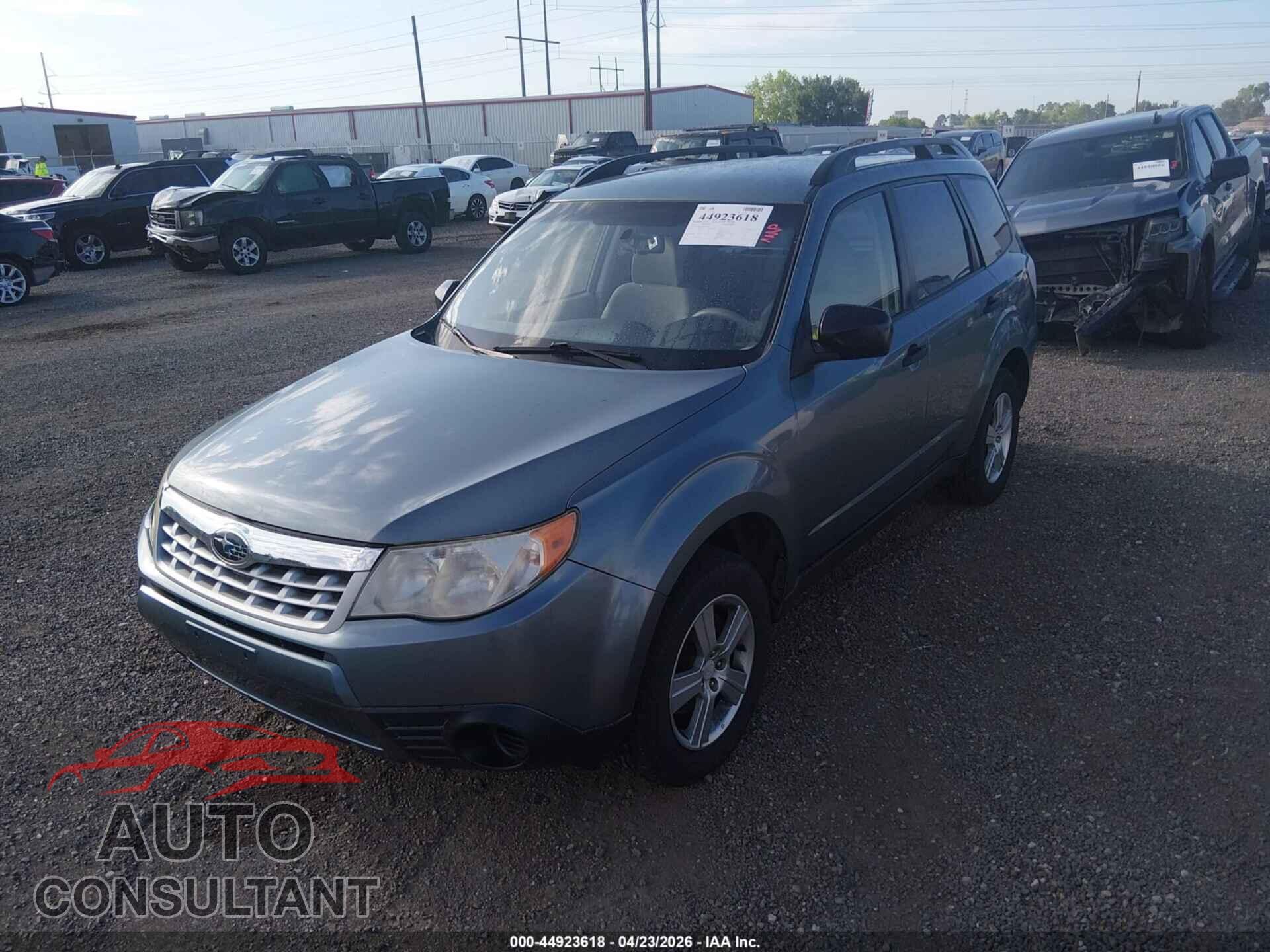 SUBARU FORESTER 2012 - JF2SHBBC3CH430911