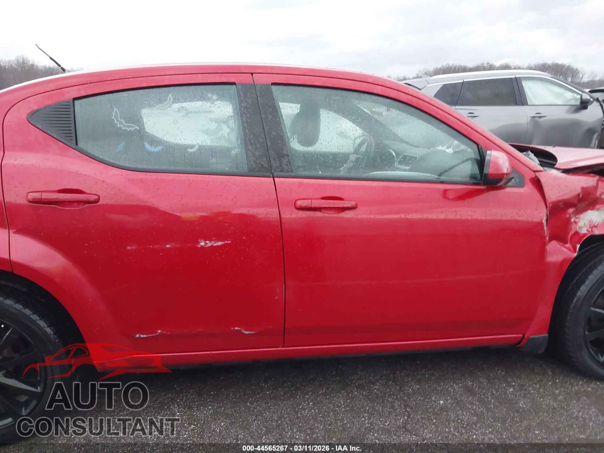 DODGE AVENGER 2013 - 1C3CDZCB1DN677087