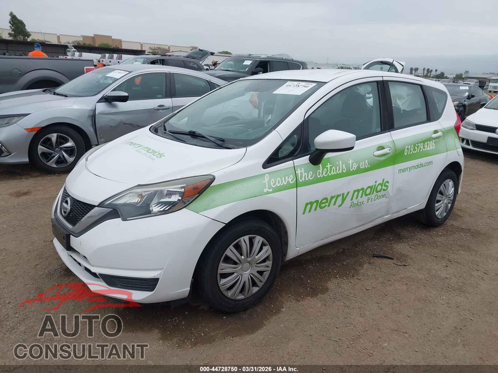 NISSAN VERSA NOTE 2017 - 3N1CE2CP9HL368875