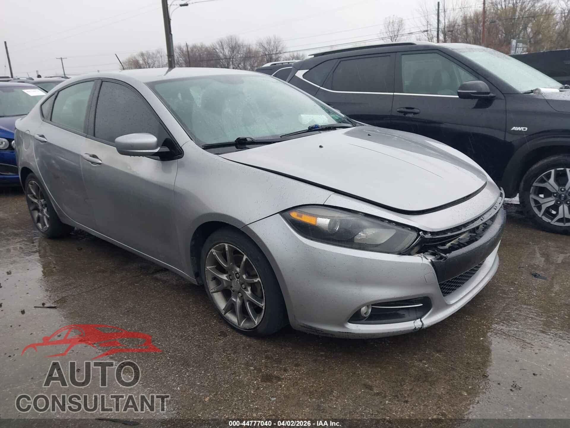 DODGE DART 2014 - 1C3CDFBB6ED831767