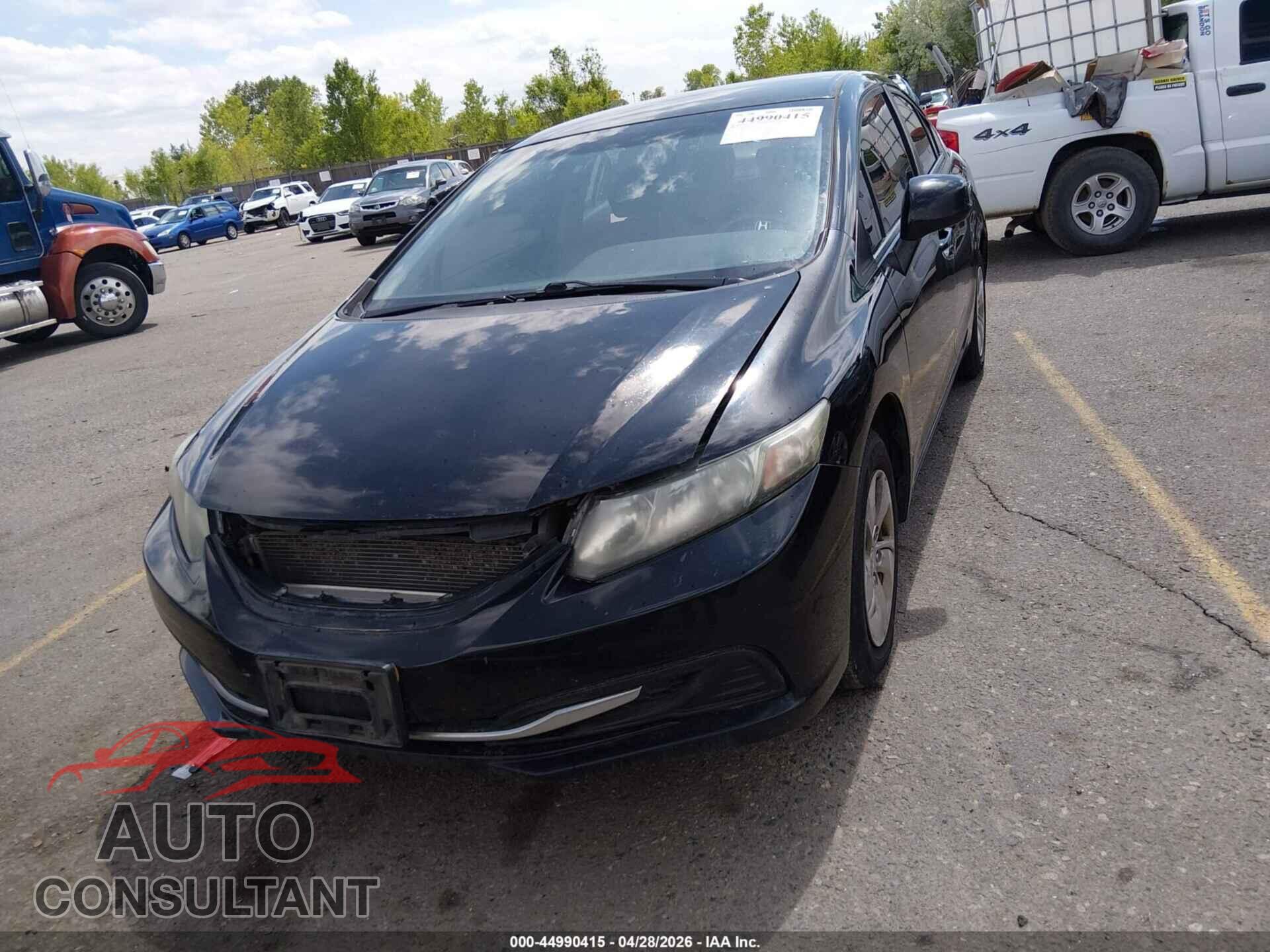 HONDA CIVIC 2013 - 19XFB2F56DE043709
