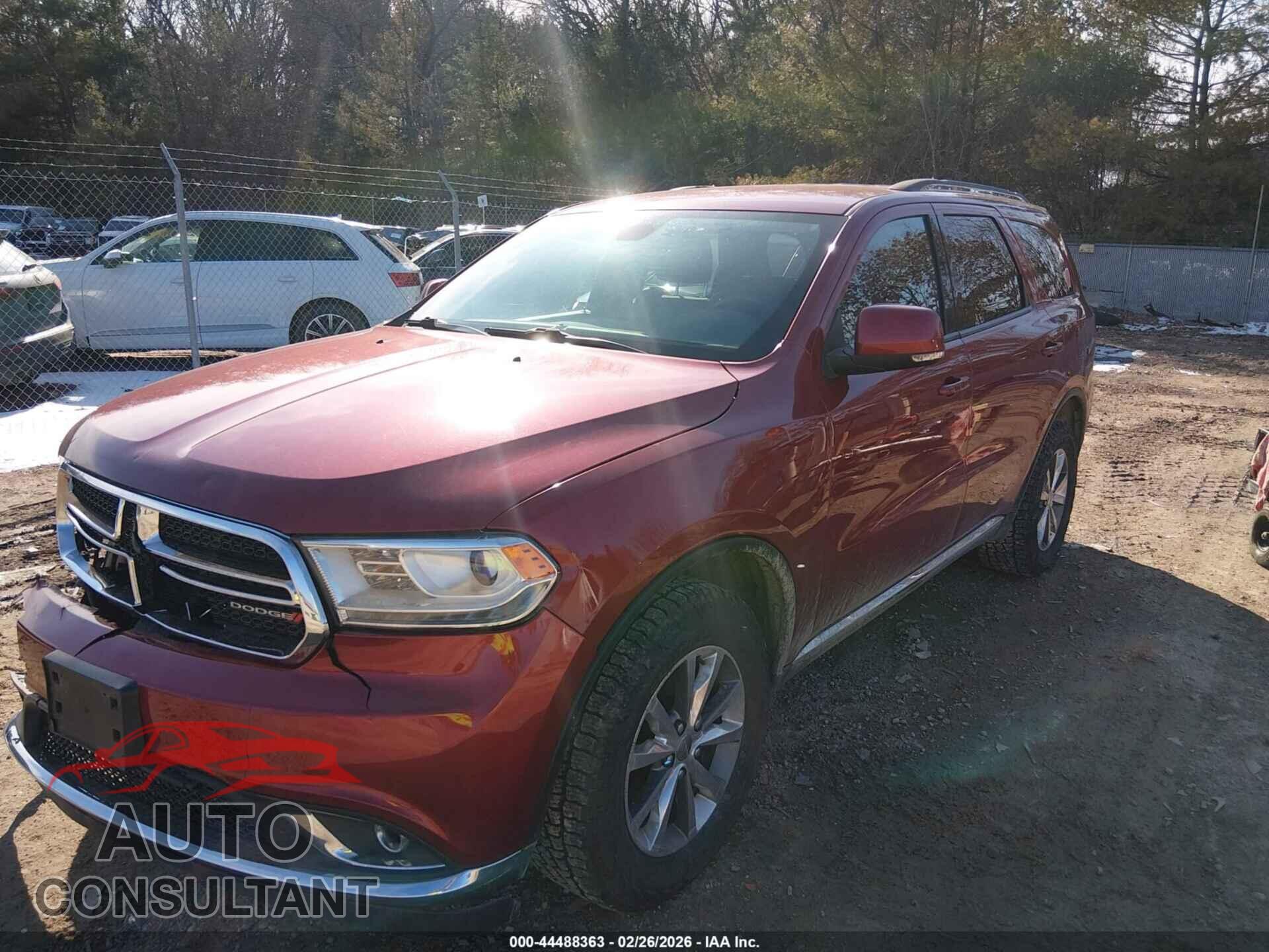 DODGE DURANGO 2014 - 1C4RDJDG4EC599967
