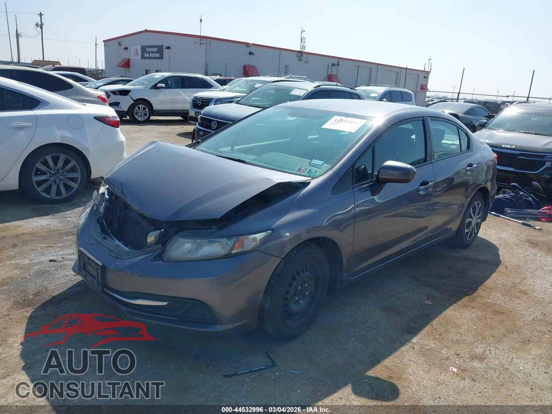 HONDA CIVIC 2014 - 2HGFB2F54EH521388