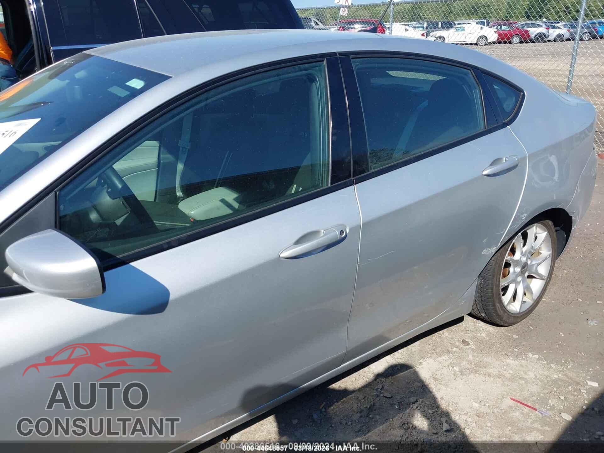 DODGE DART 2013 - 1C3CDFBA7DD294705