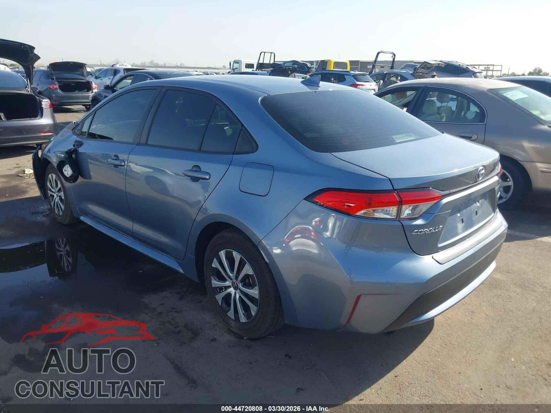 TOYOTA COROLLA 2021 - JTDEAMDE8MJ024269