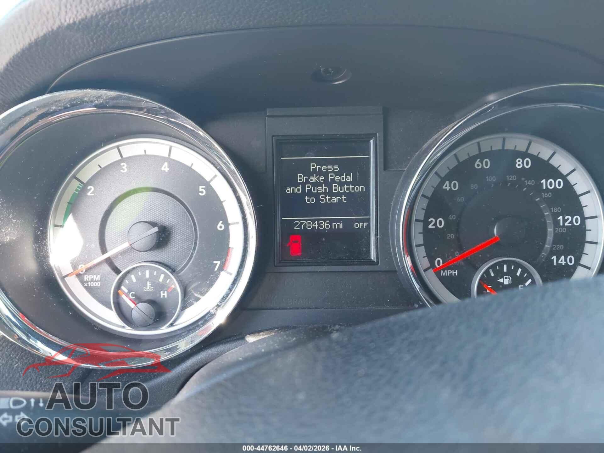 DODGE DURANGO 2012 - 1C4RDHDG3CC118452