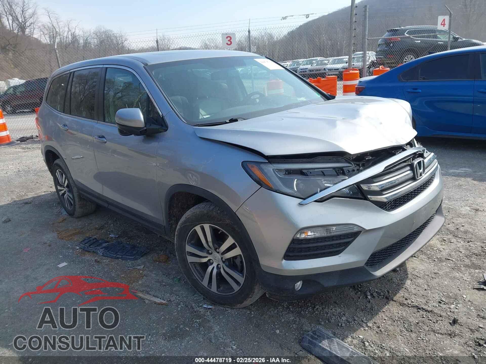 HONDA PILOT 2017 - 5FNYF6H59HB030065