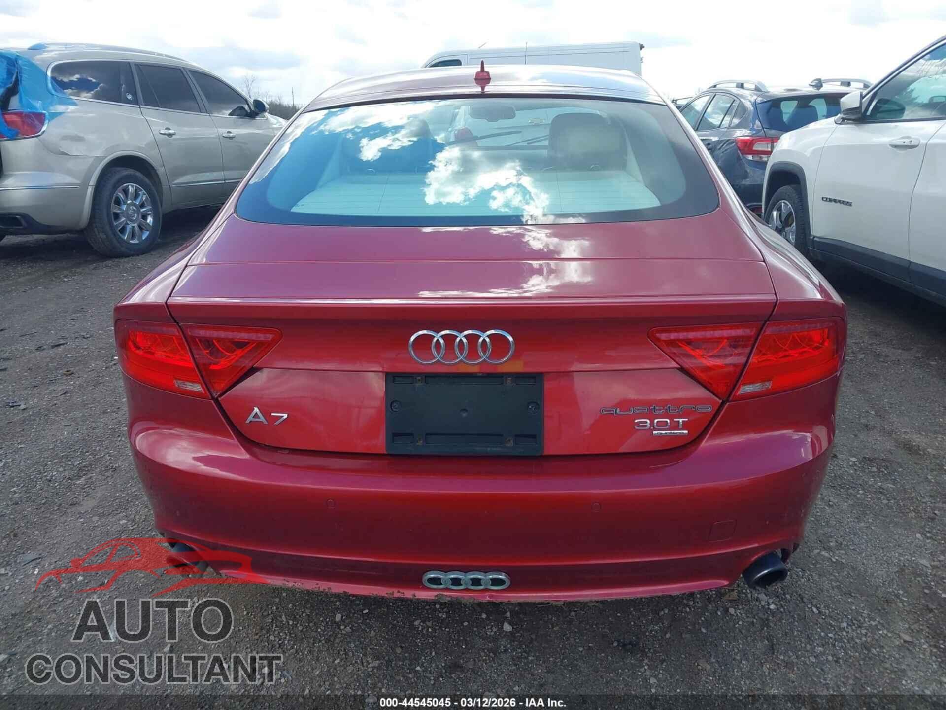 AUDI A7 2012 - WAUSGAFC8CN028516