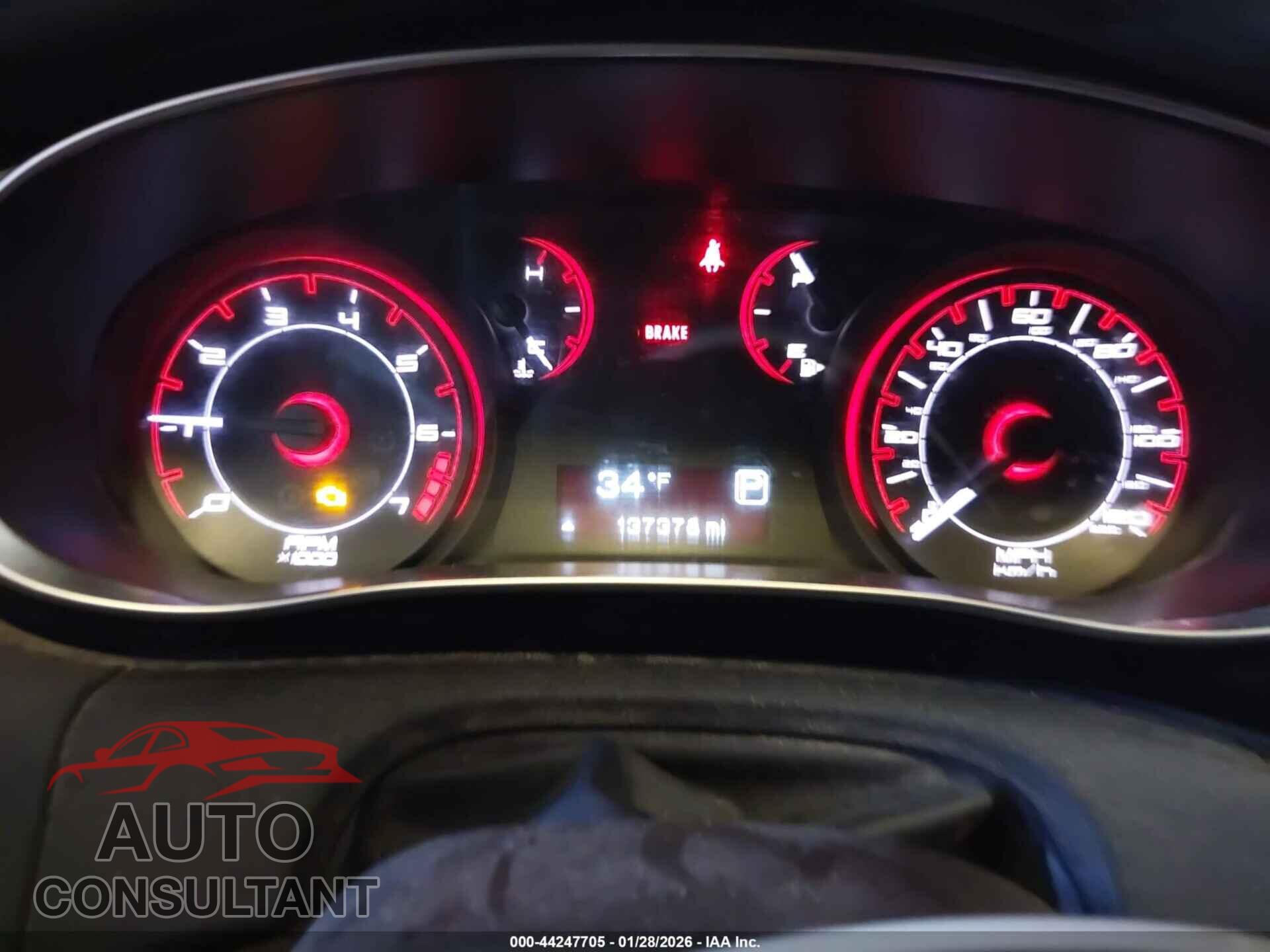 DODGE DART 2013 - 1C3CDFBA3DD312567