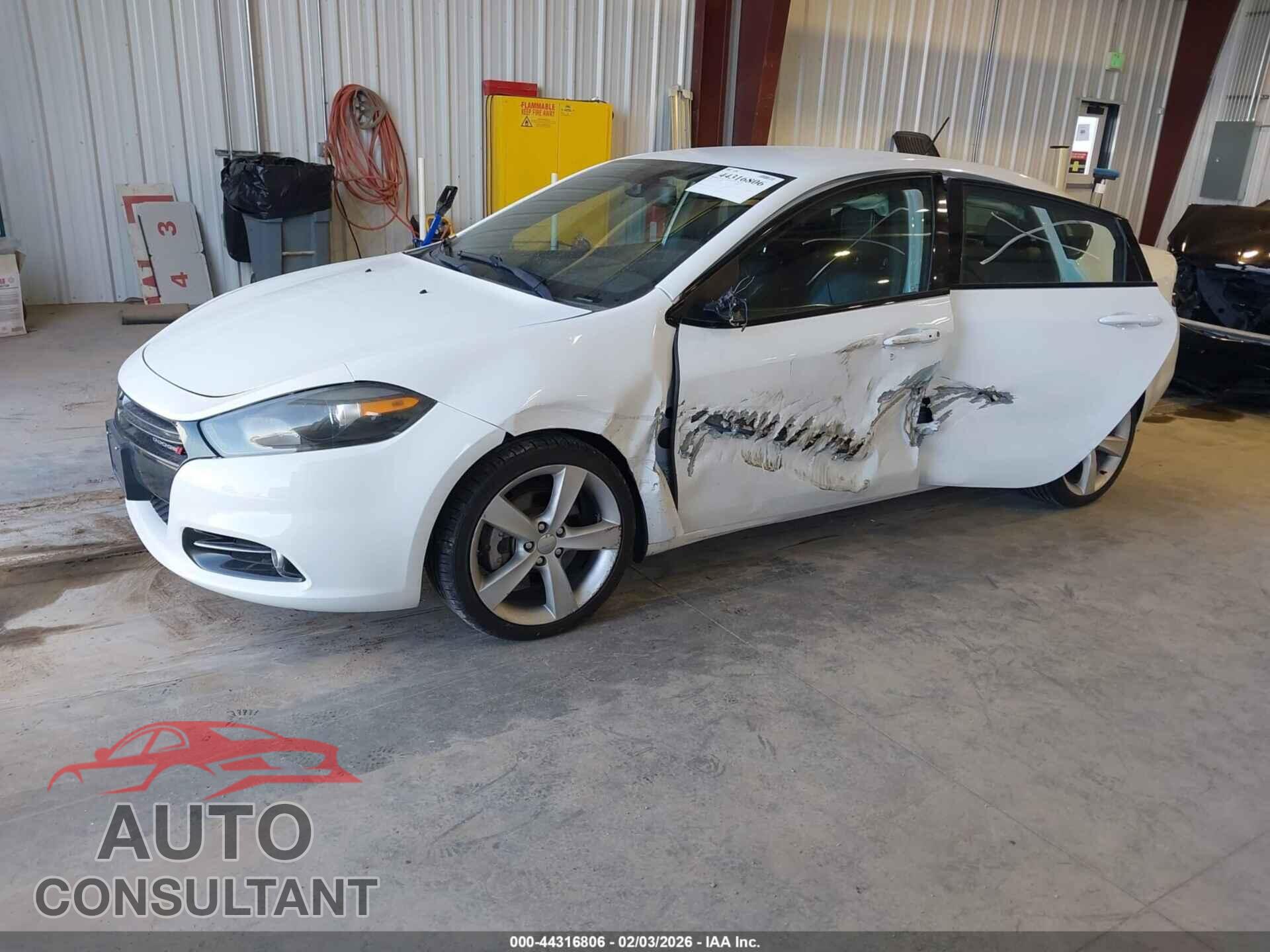DODGE DART 2014 - 1C3CDFEB7ED794465
