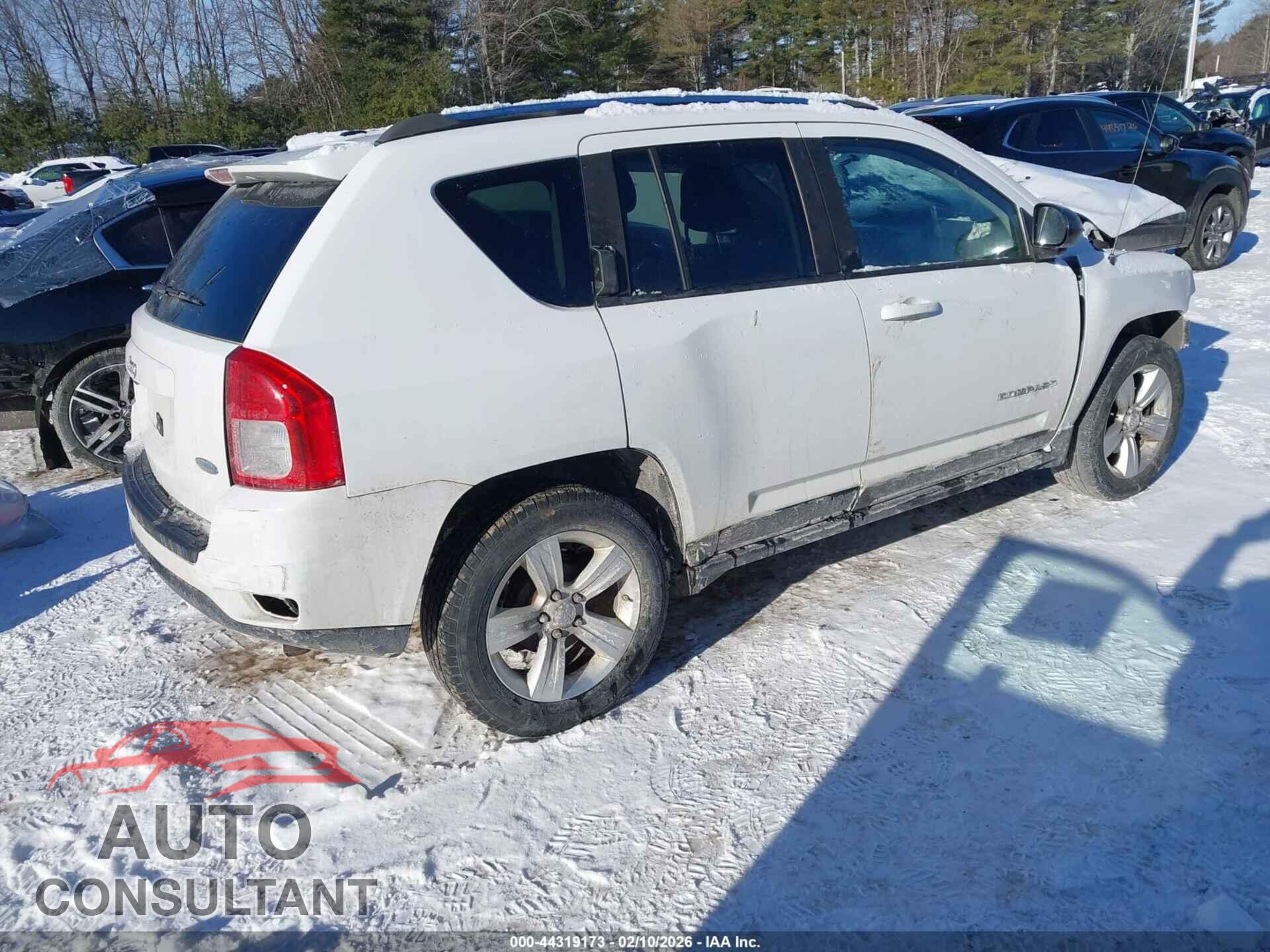 JEEP COMPASS 2012 - 1C4NJCEBXCD616638