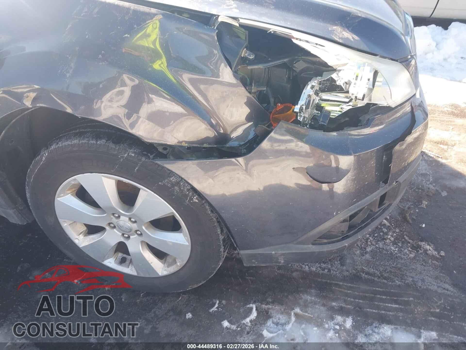 SUBARU OUTBACK 2010 - 4S4BRBKC2A3345818