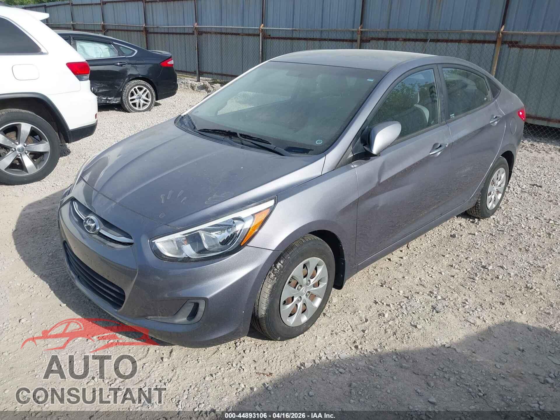 HYUNDAI ACCENT 2016 - KMHCT4AE4GU044331