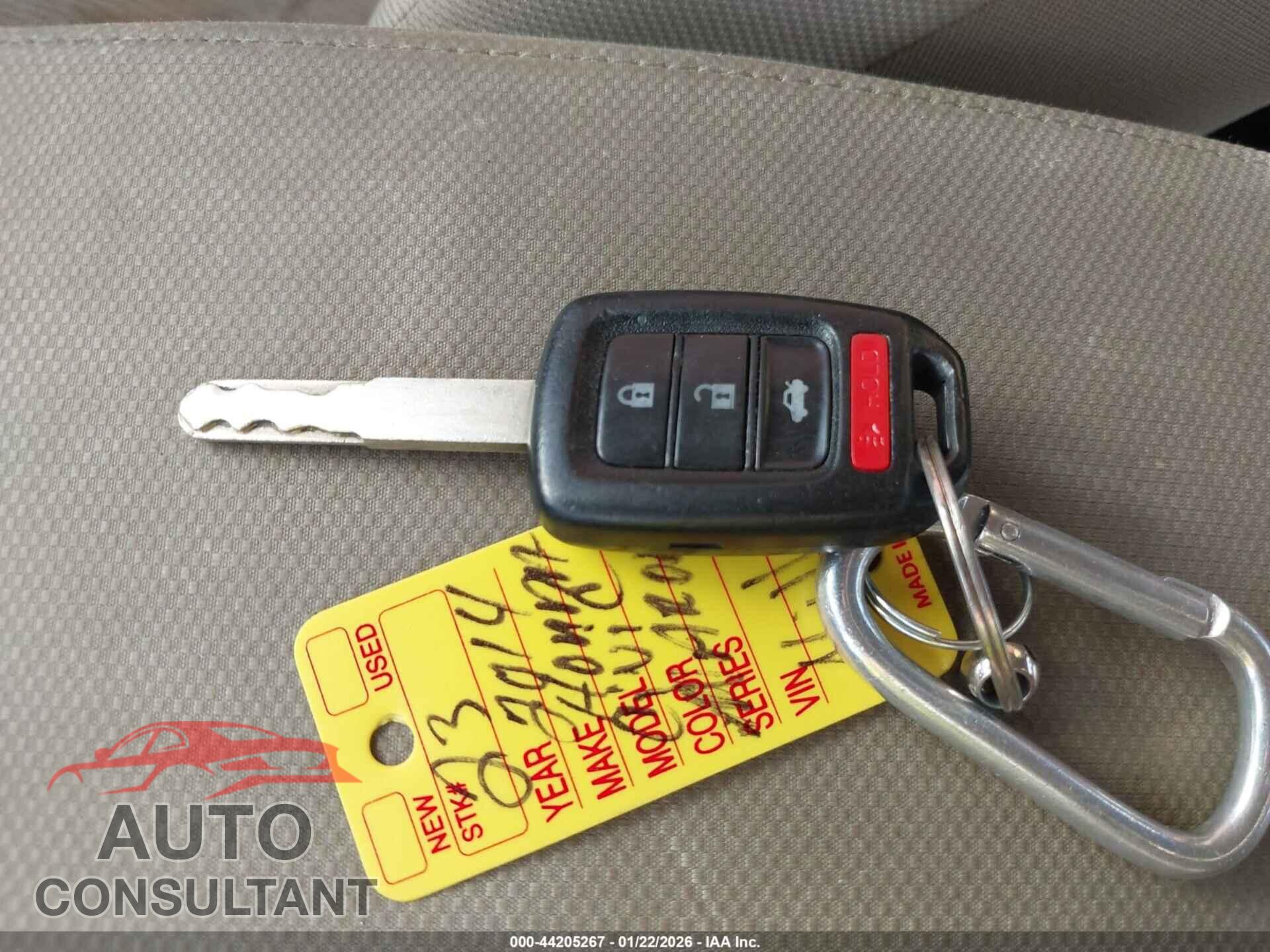 HONDA CIVIC 2014 - 19XFB2F59EE057900