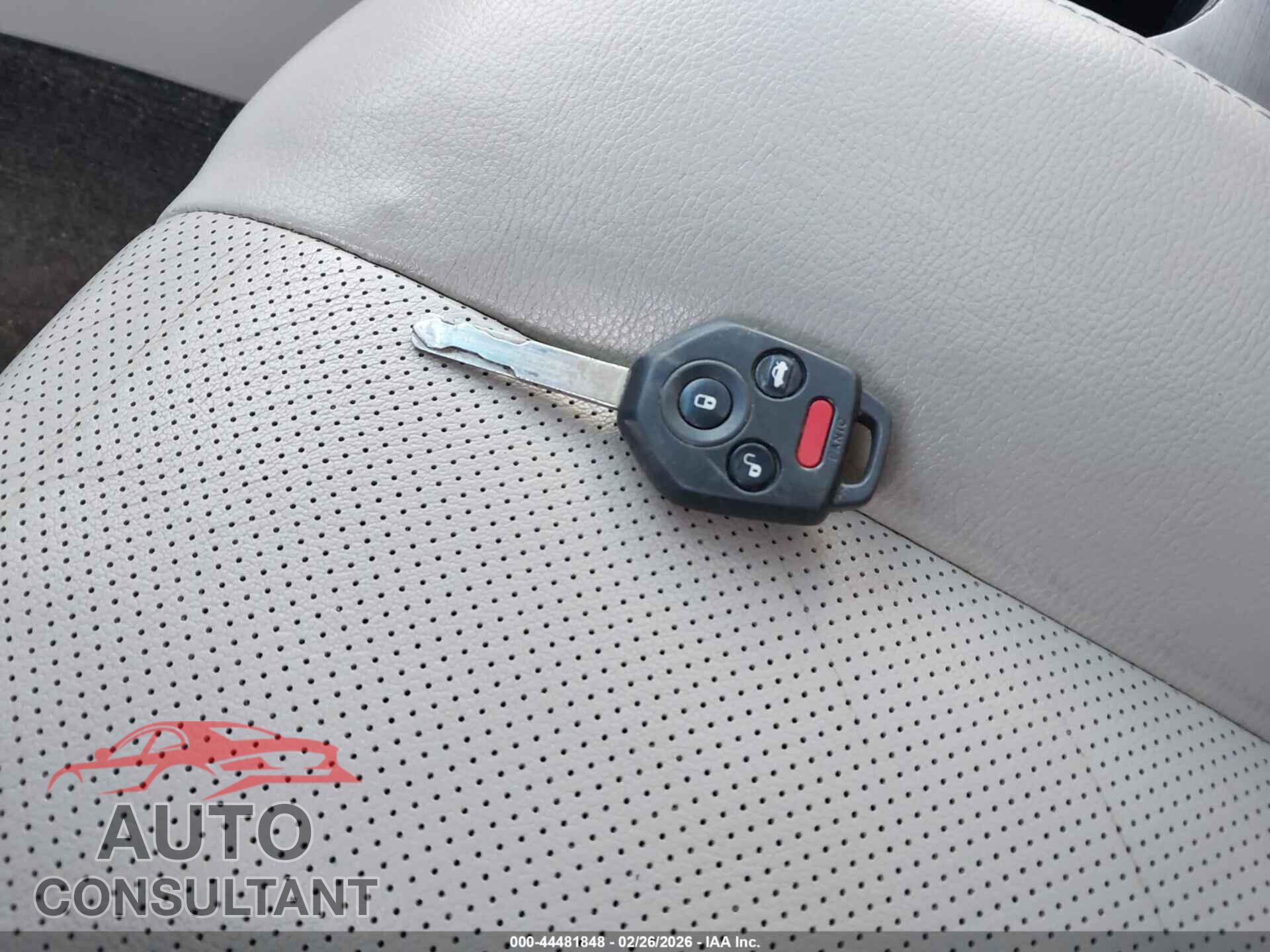 SUBARU LEGACY 2012 - 4S3BMDK63C2011489