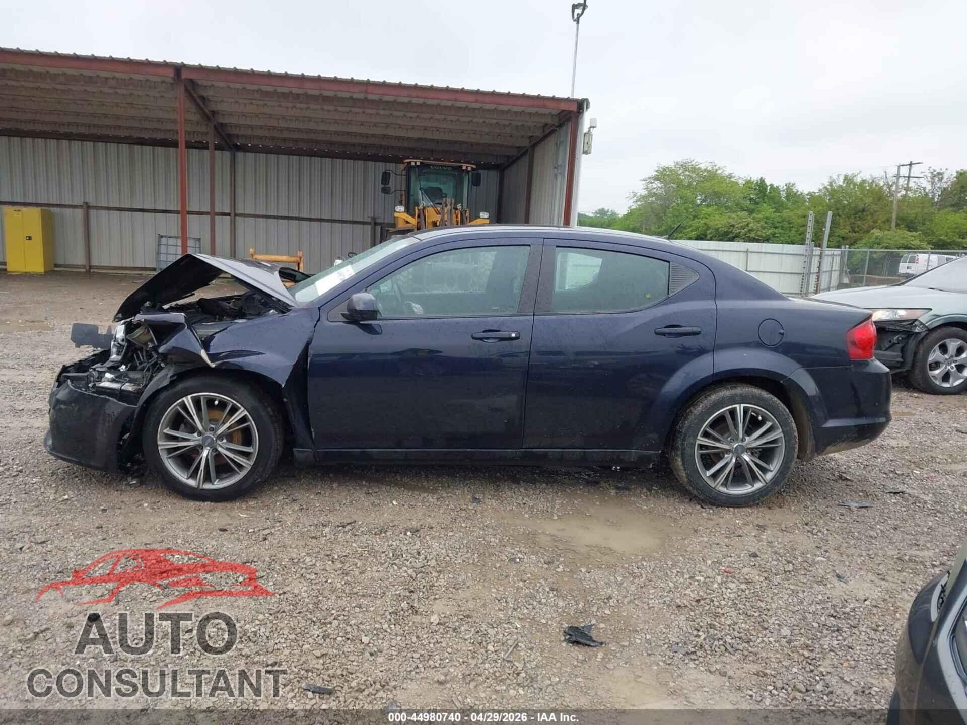 DODGE AVENGER 2011 - 1B3BD2FB7BN506949