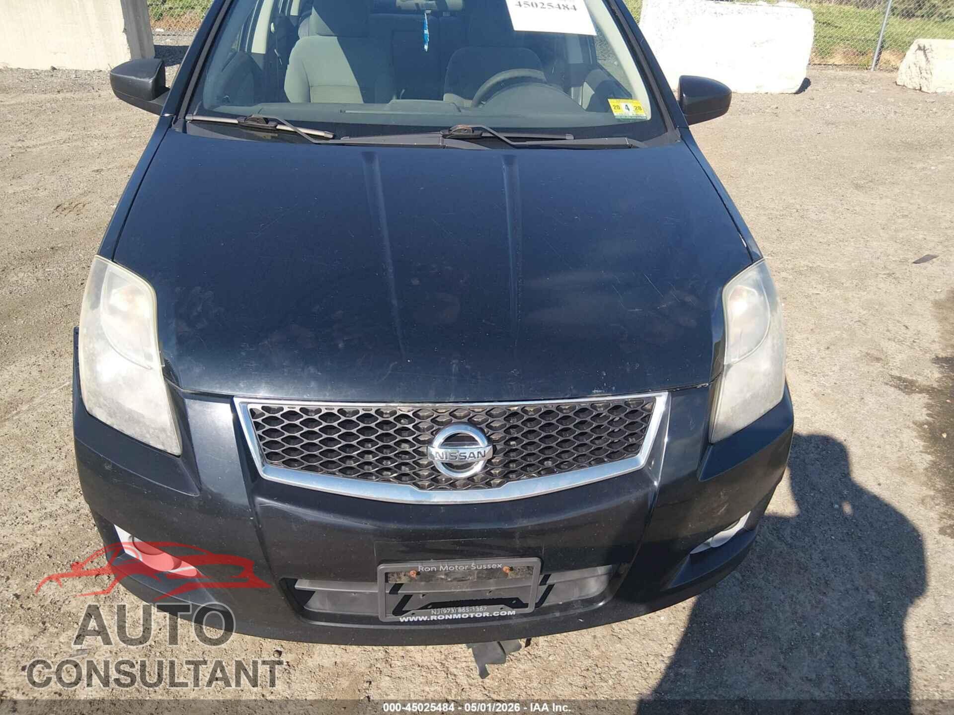 NISSAN SENTRA 2012 - 3N1AB6AP1CL727266