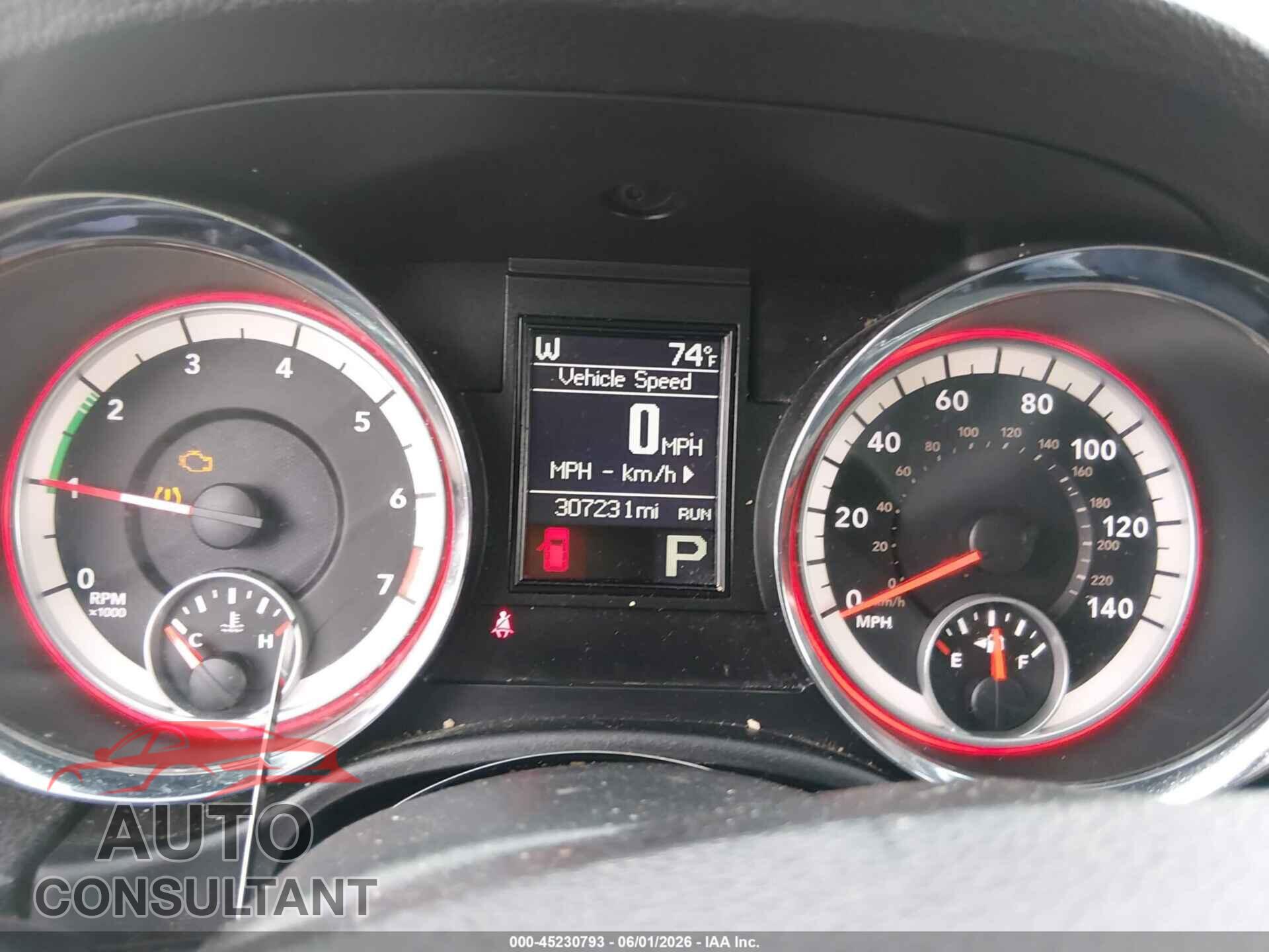 DODGE DURANGO 2013 - 1C4RDHAG2DC694166
