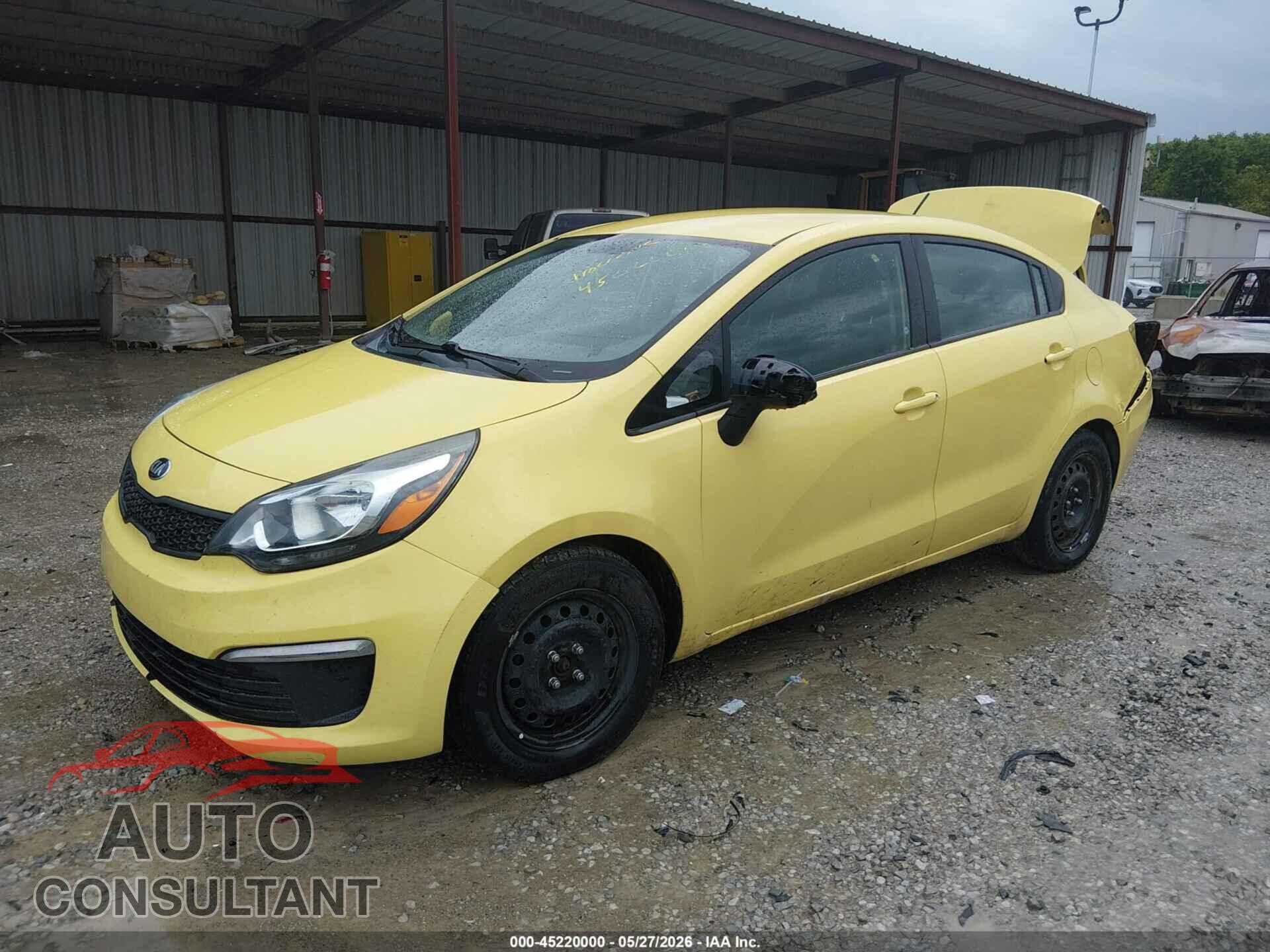 KIA RIO 2016 - KNADM4A32G6620973