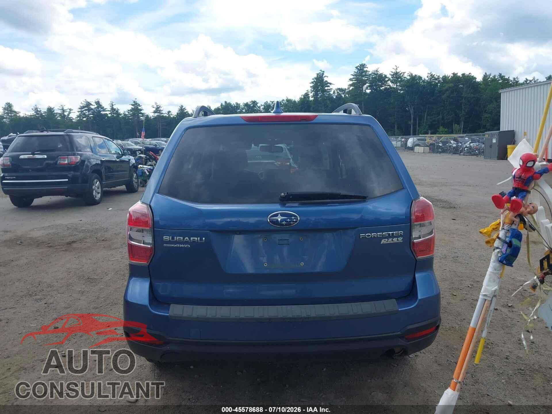 SUBARU FORESTER 2016 - JF2SJAFC9GH475768