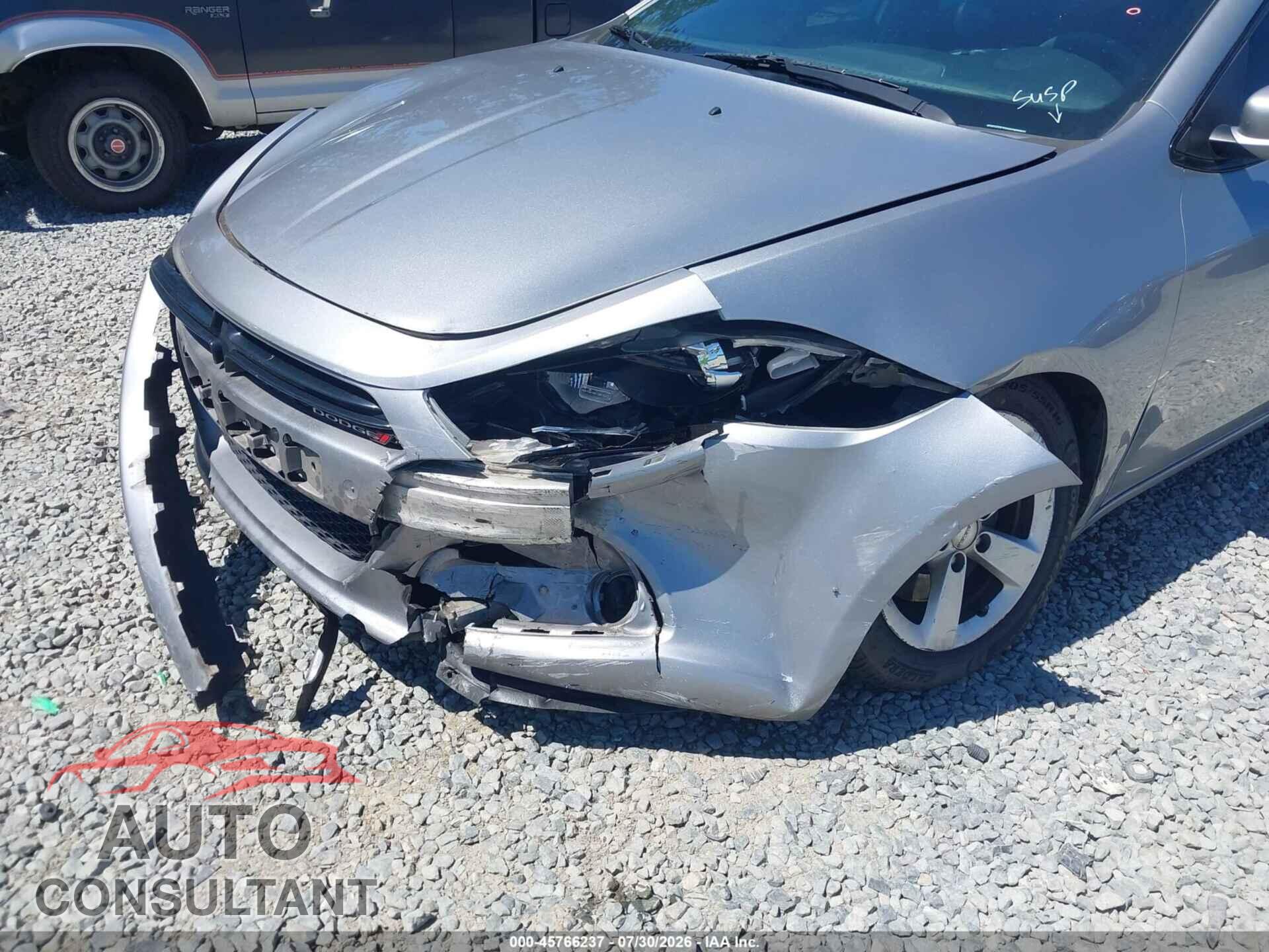 DODGE DART 2016 - 1C3CDFBB3GD515536